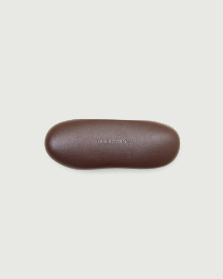 Blobject Hardcase Eyewear case brown  front