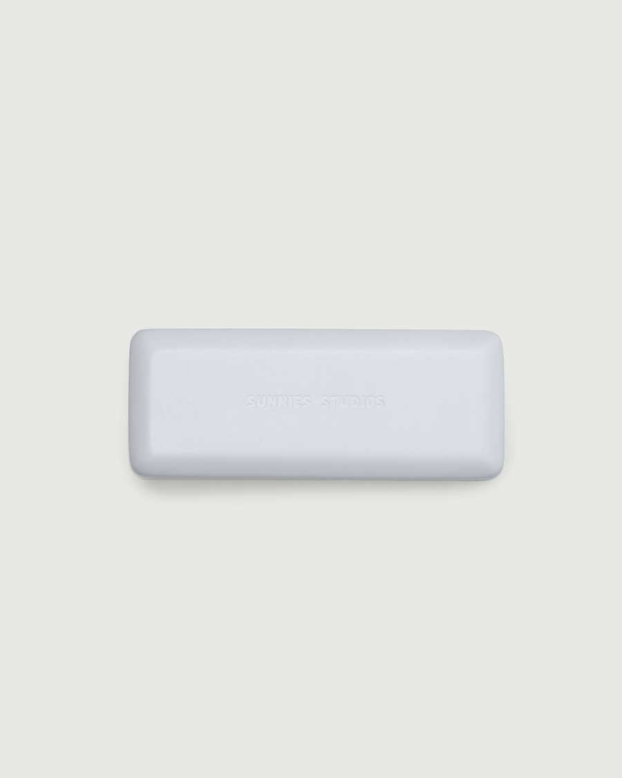 Hard Case Eyewear case white  front