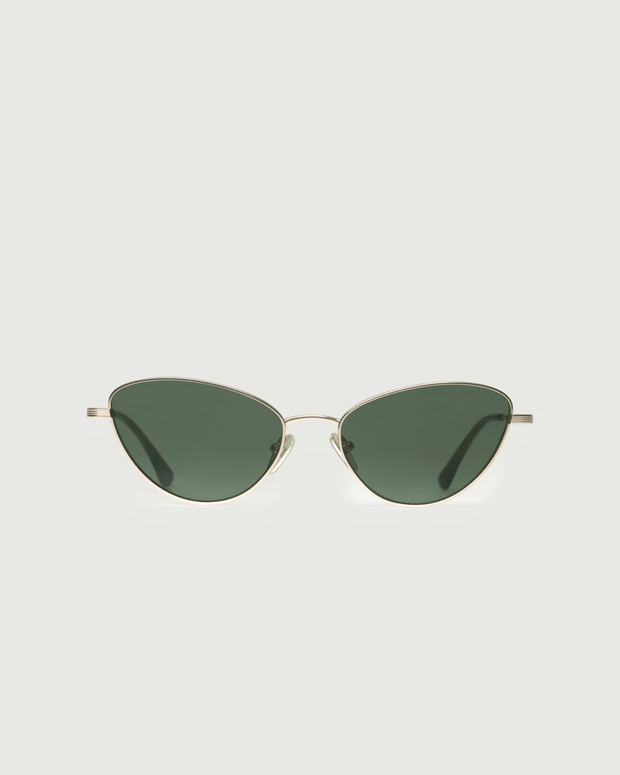 Lou Sunglasses cateye gold  metal front