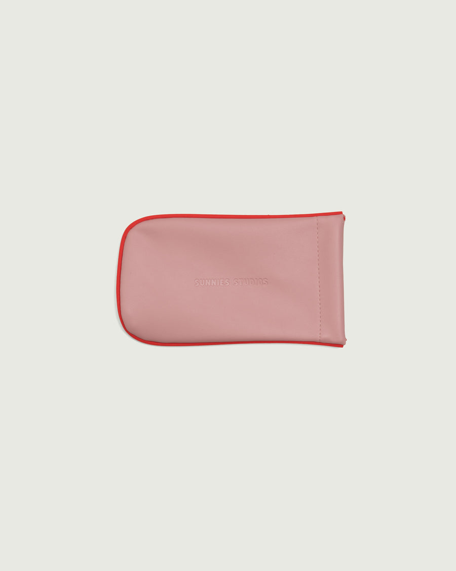 Two Tone Sac Eyewear case pink  front