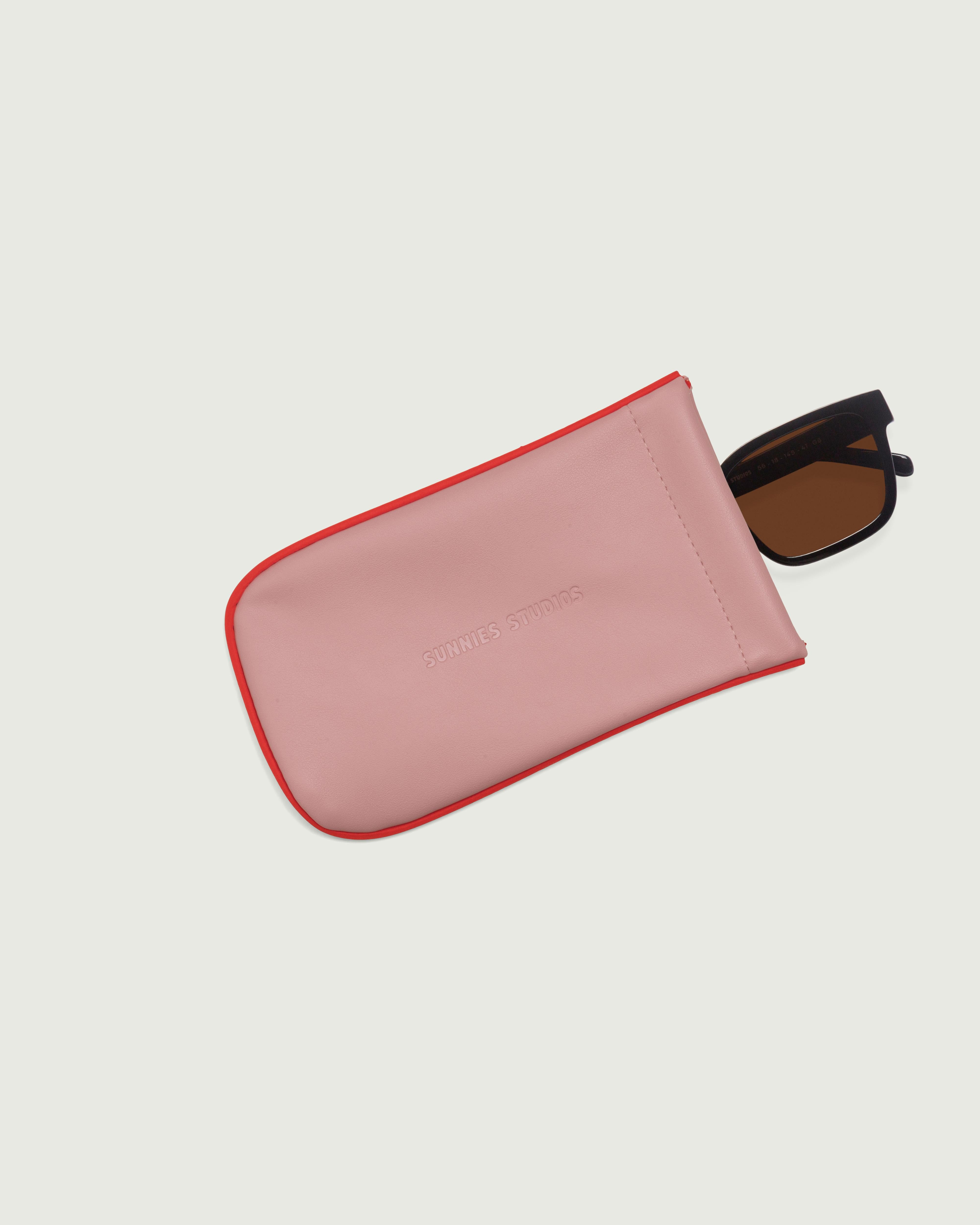 Two Tone Sac Eyewear case pink