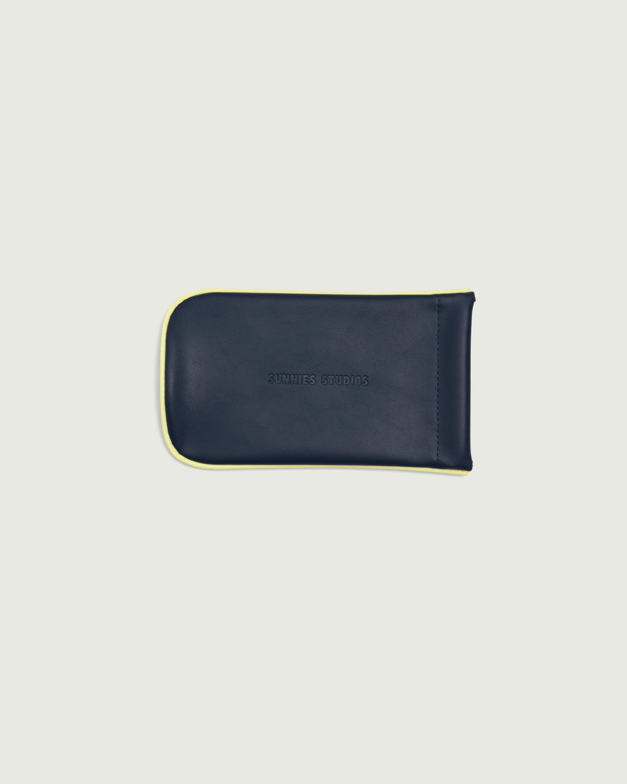 Two Tone Sac Eyewear case blue  front