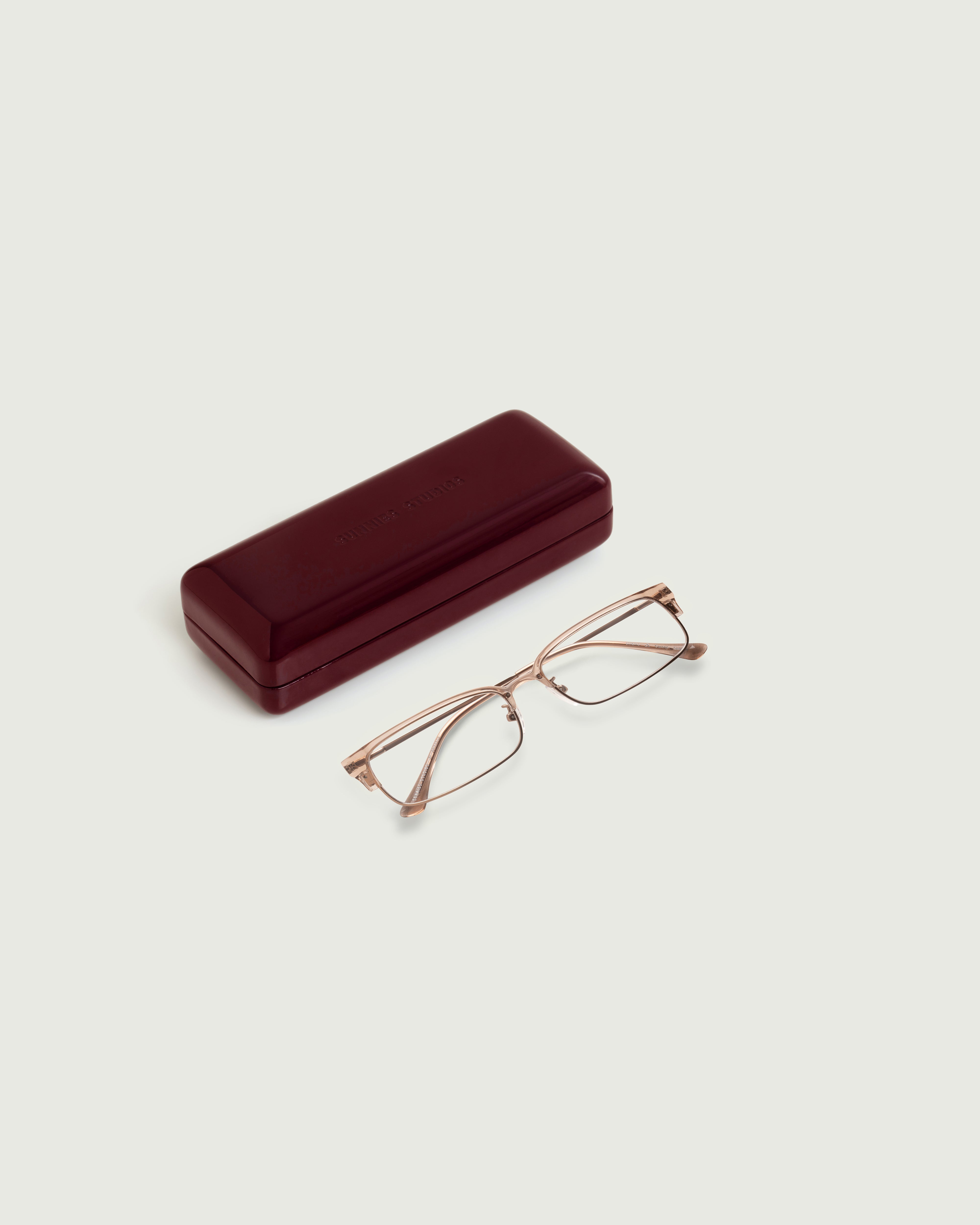 Hard Case Eyewear case brown