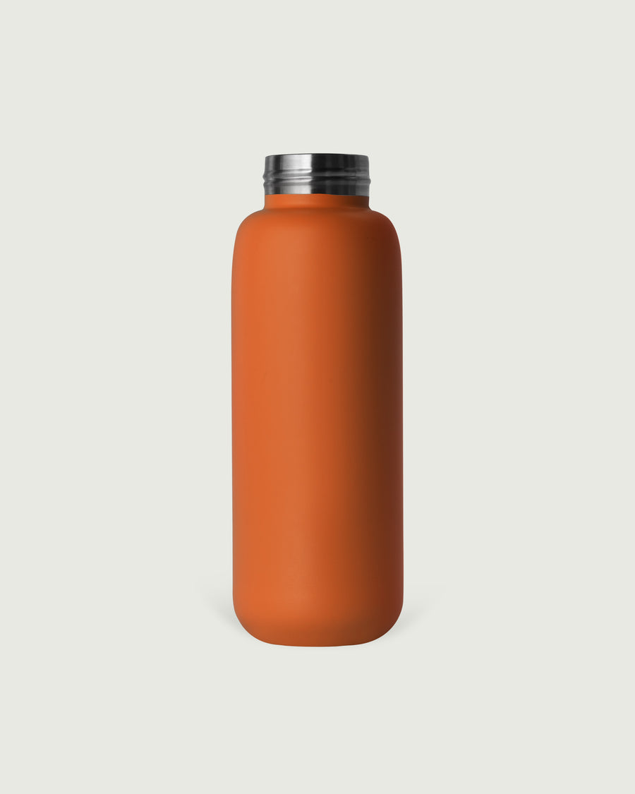 Flask  Tumbler Bottle orange  front