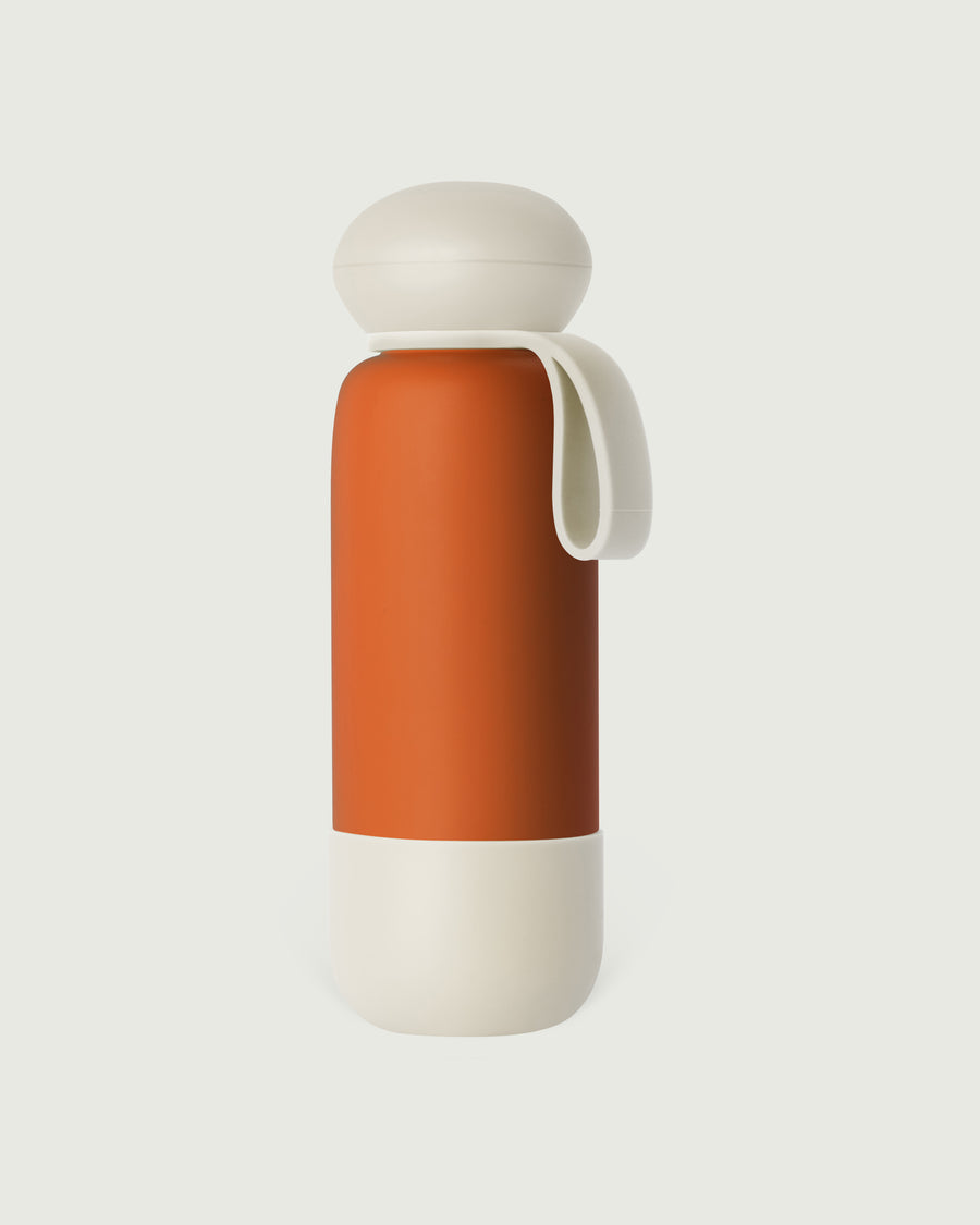 Flask  Tumbler Bottle orange  front