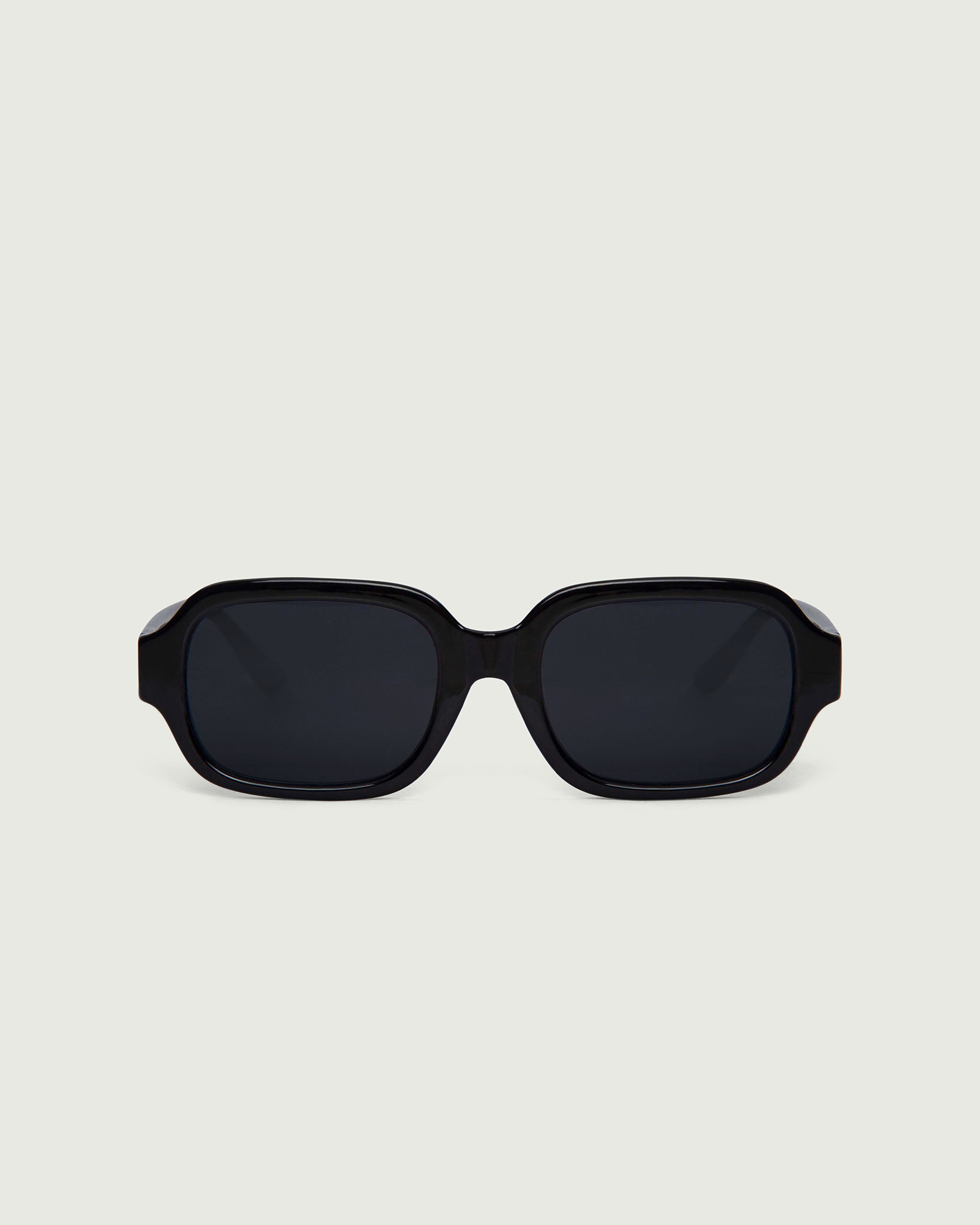 Ink::Bobbi Sunglasses square black recycled polyester front