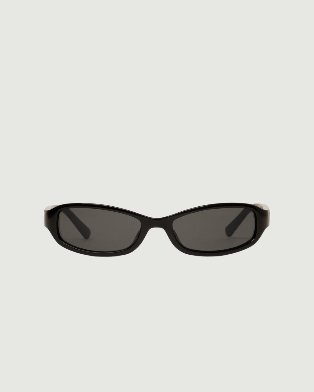 Ink::Cece Sunglasses rectangle Black recycled polyester front