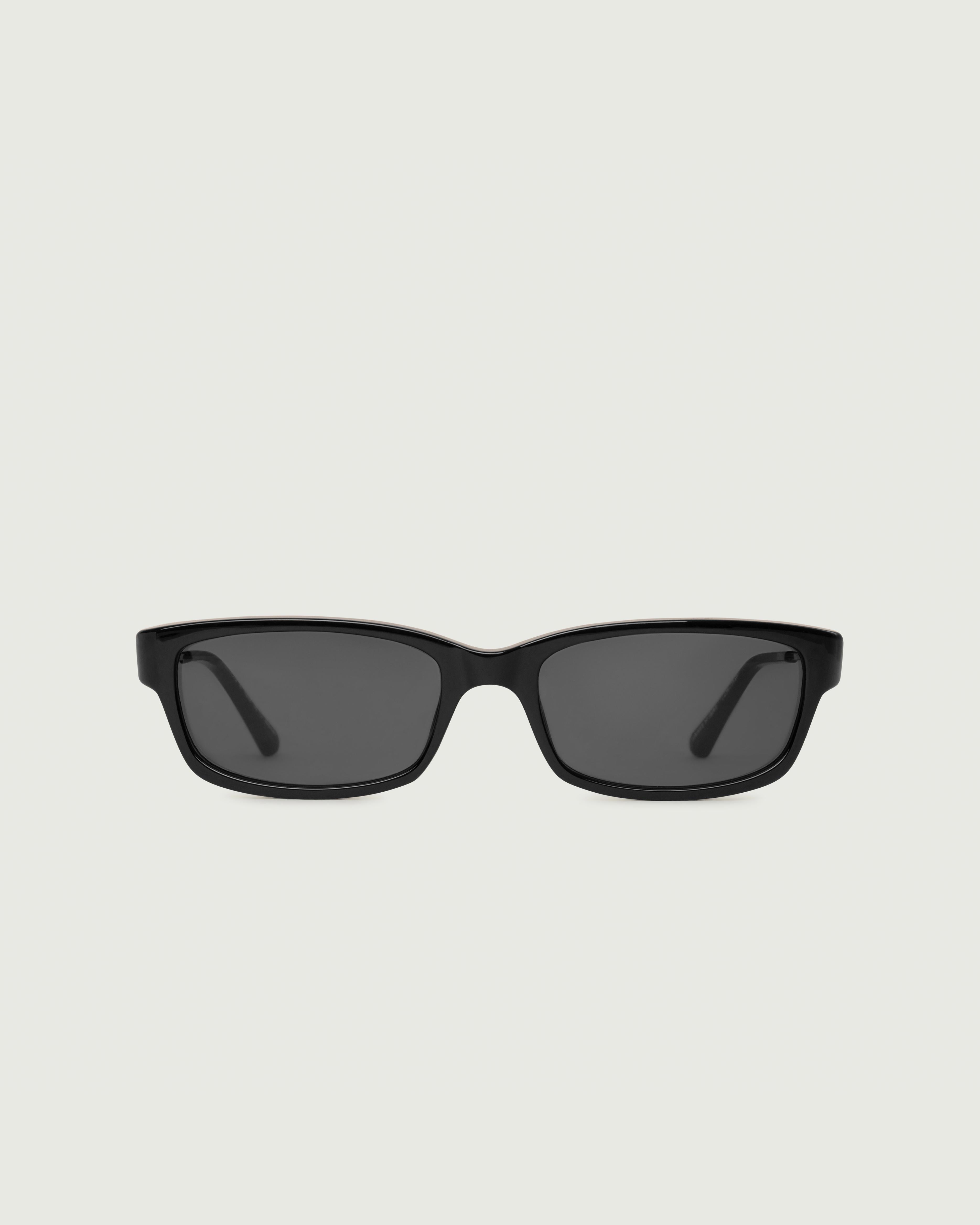 Ink::Keith Sunglasses rectangle Black recycled polyester front