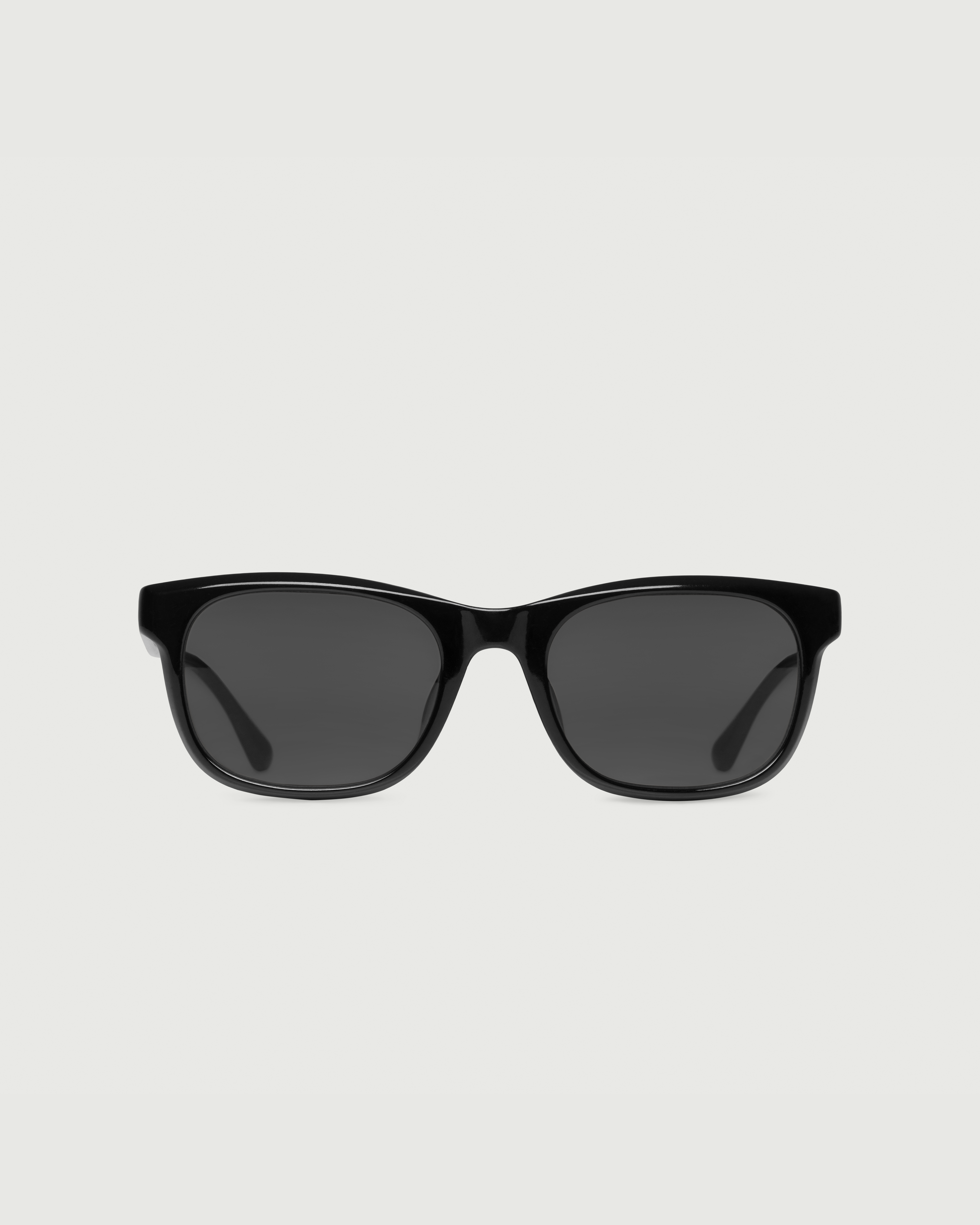 Ink::Ariel Sunglasses rectangle black recycled polyester front