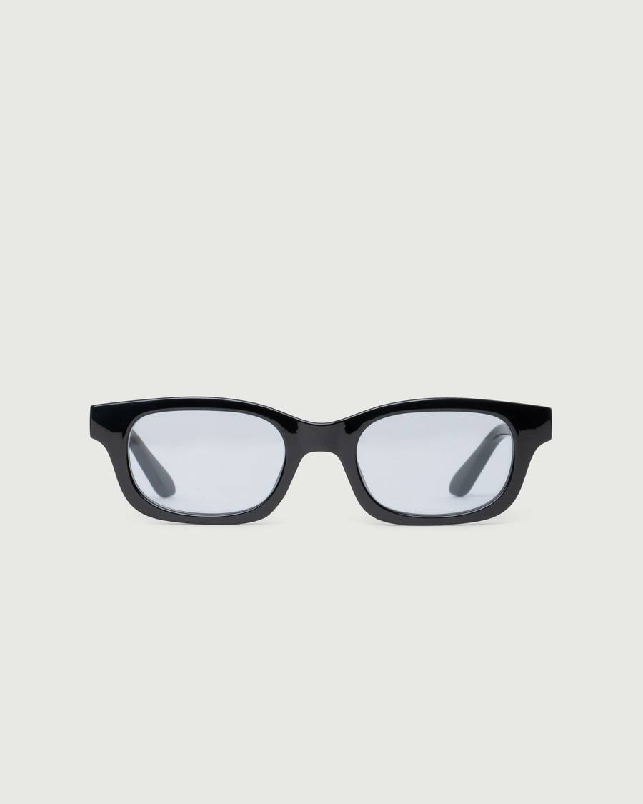 Dane Sunglasses rectangle Black recycled polyester front