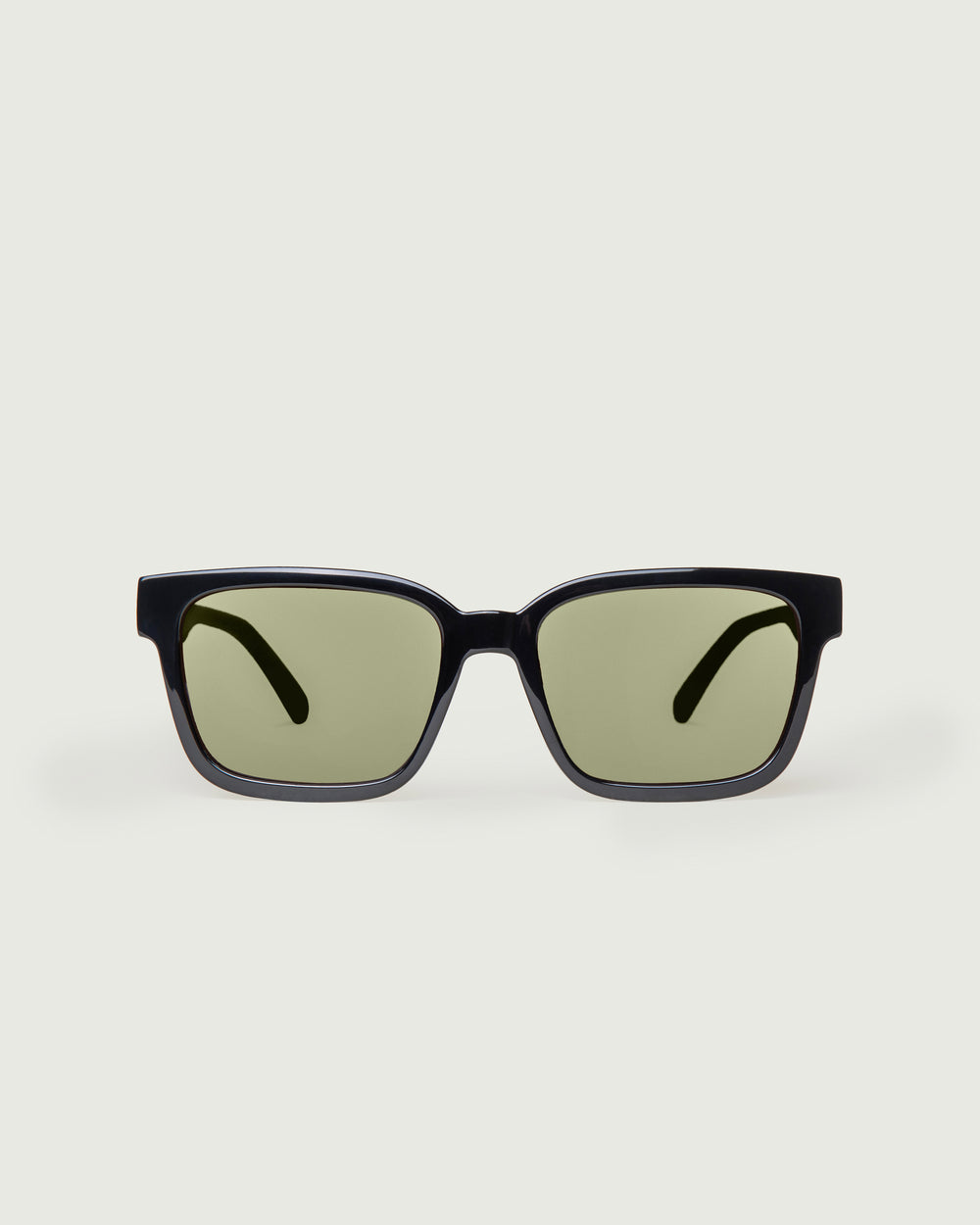 Ink Thyme::Triton Sunglasses square Black recycled polyester front