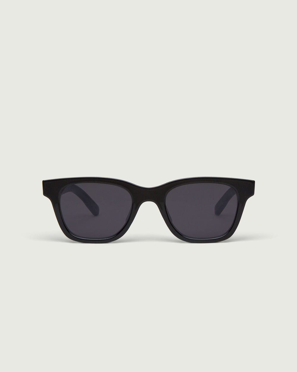 Ink::Theo Sunglasses square black plastic front 