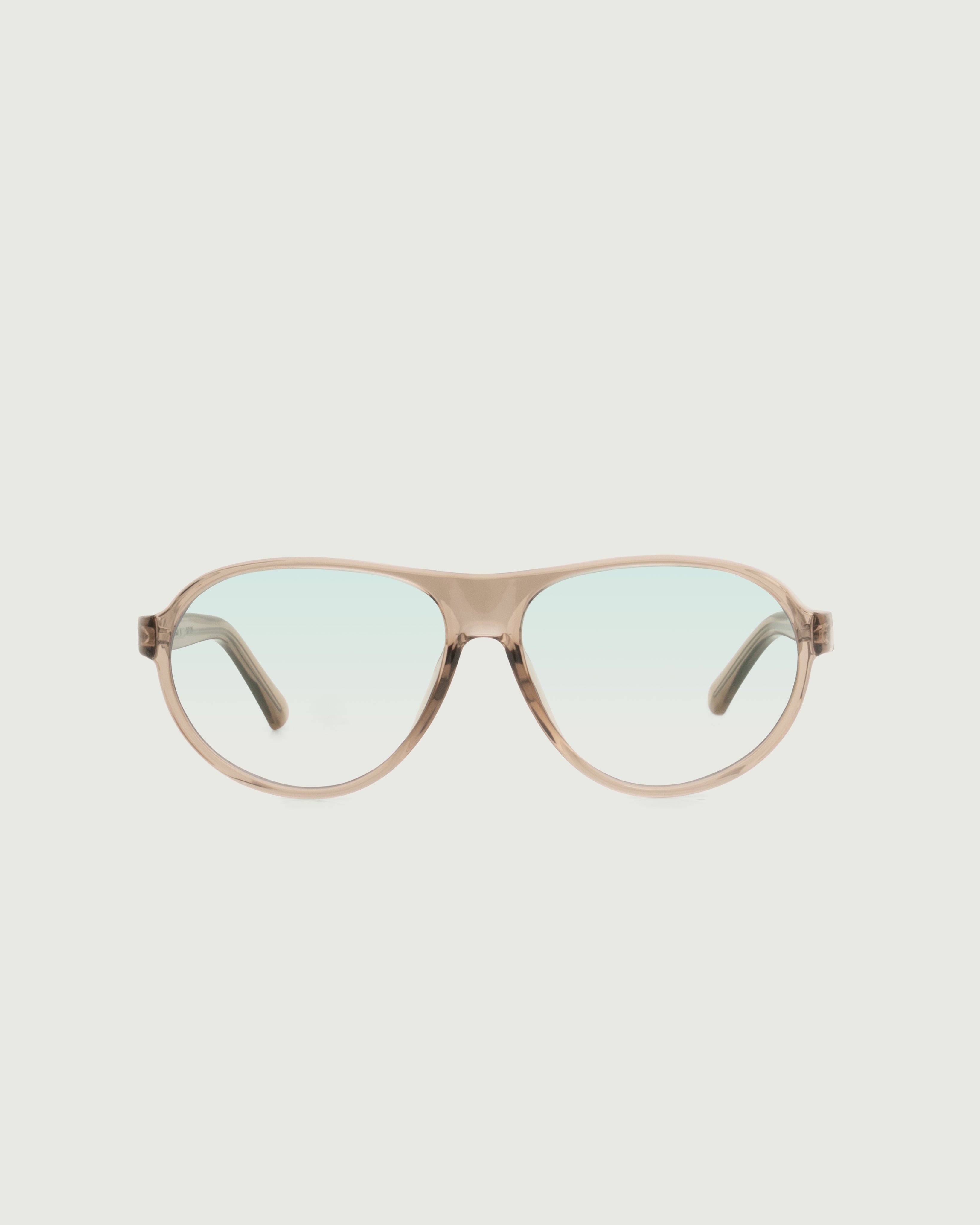 Sesame::Joni Anti-Radiation Glasses pilot brown recycled polyester front