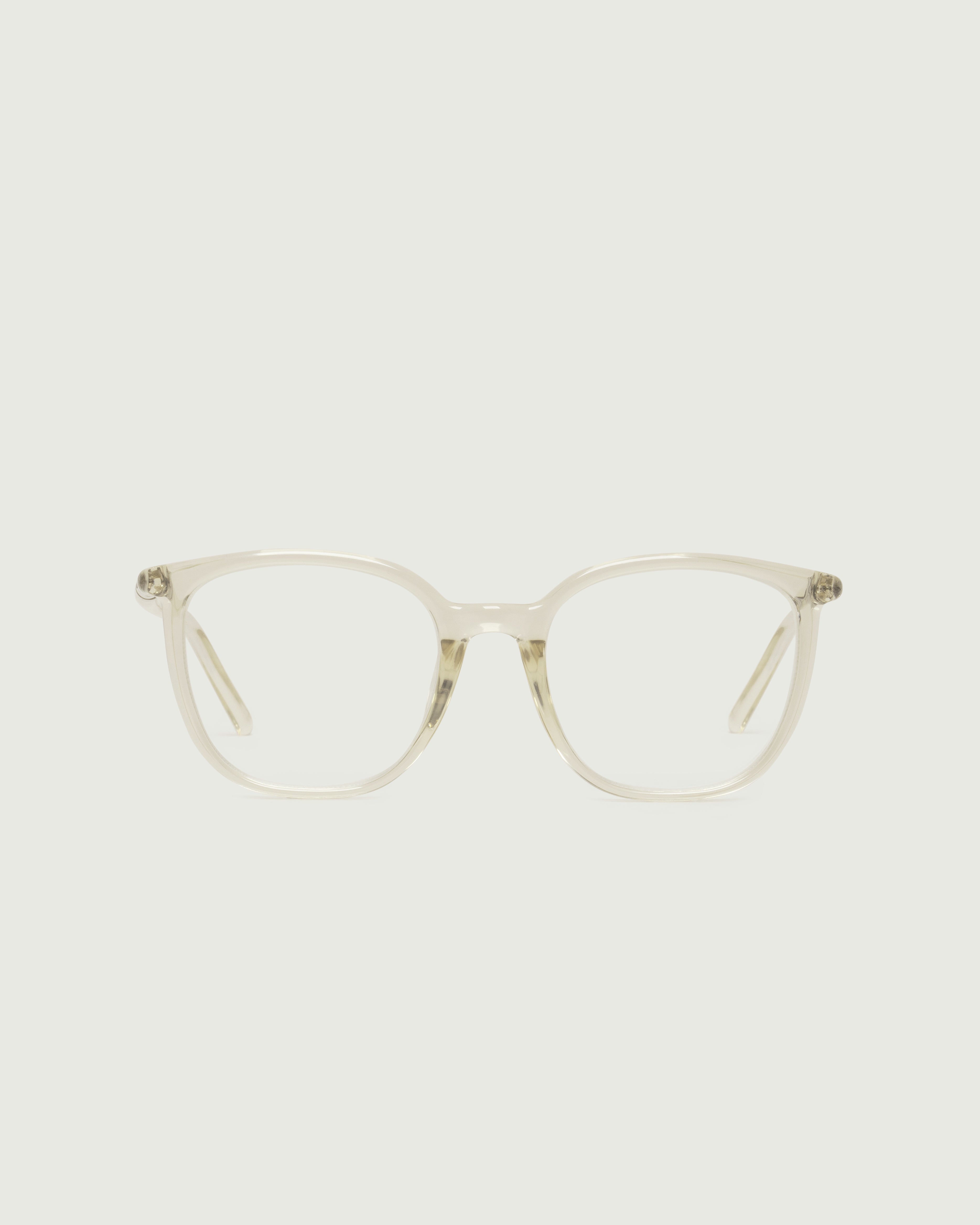 Jellyfish::Gatsby Eyeglasses square Yellow recycled polyester front