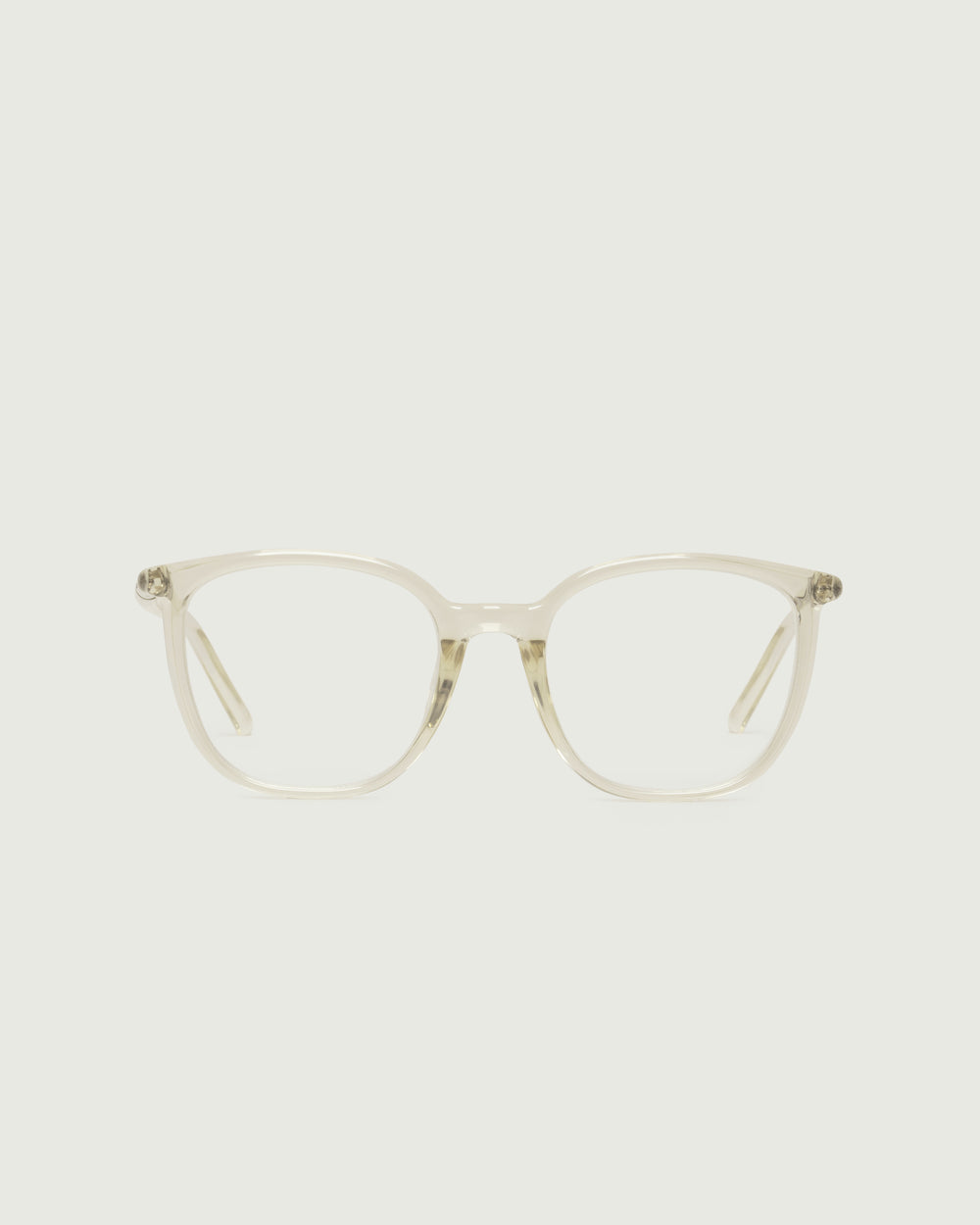Jellyfish::Gatsby Eyeglasses square Yellow recycled polyester front