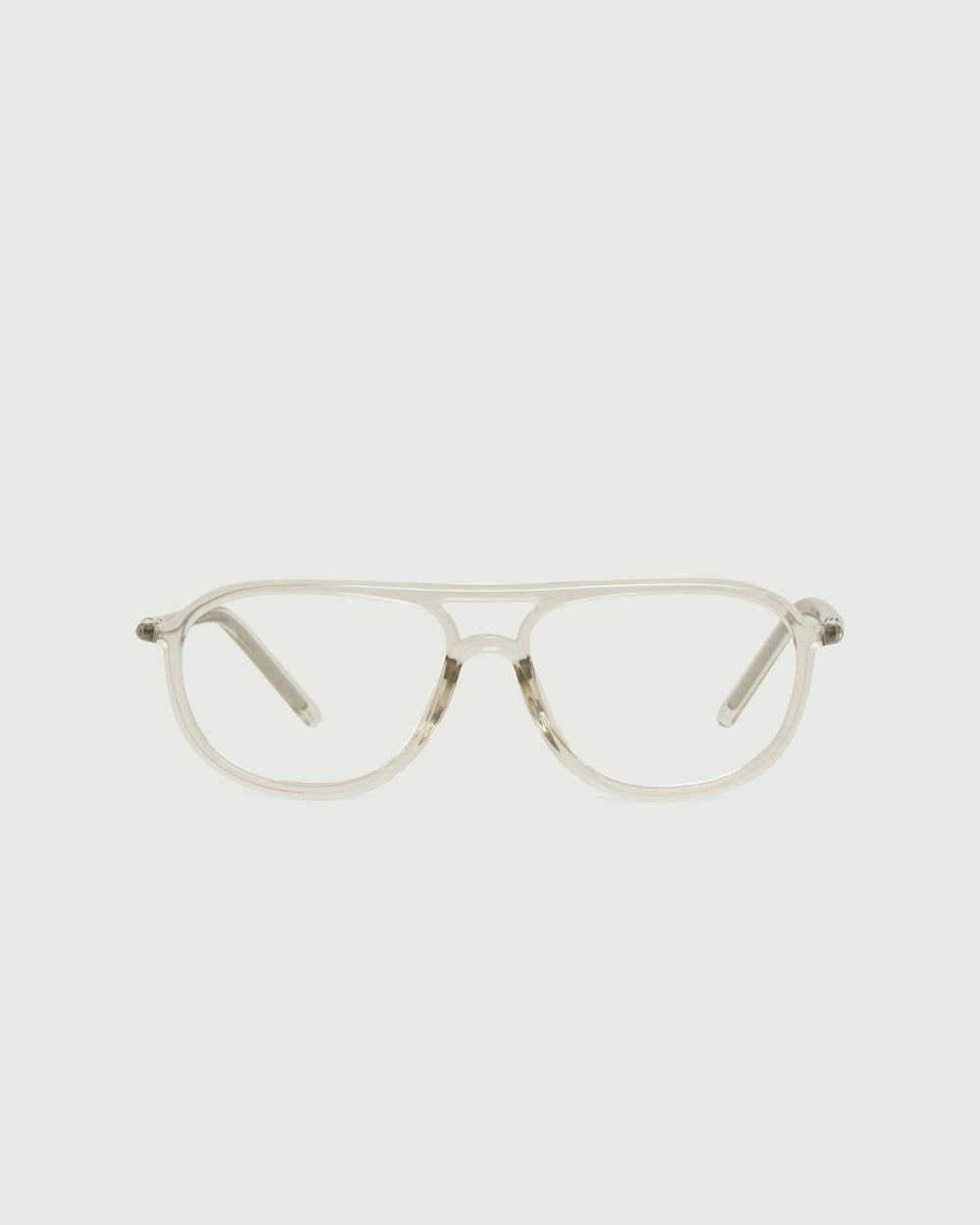 Julep ::Astrid Eyeglasses pilot yellow castor seed front