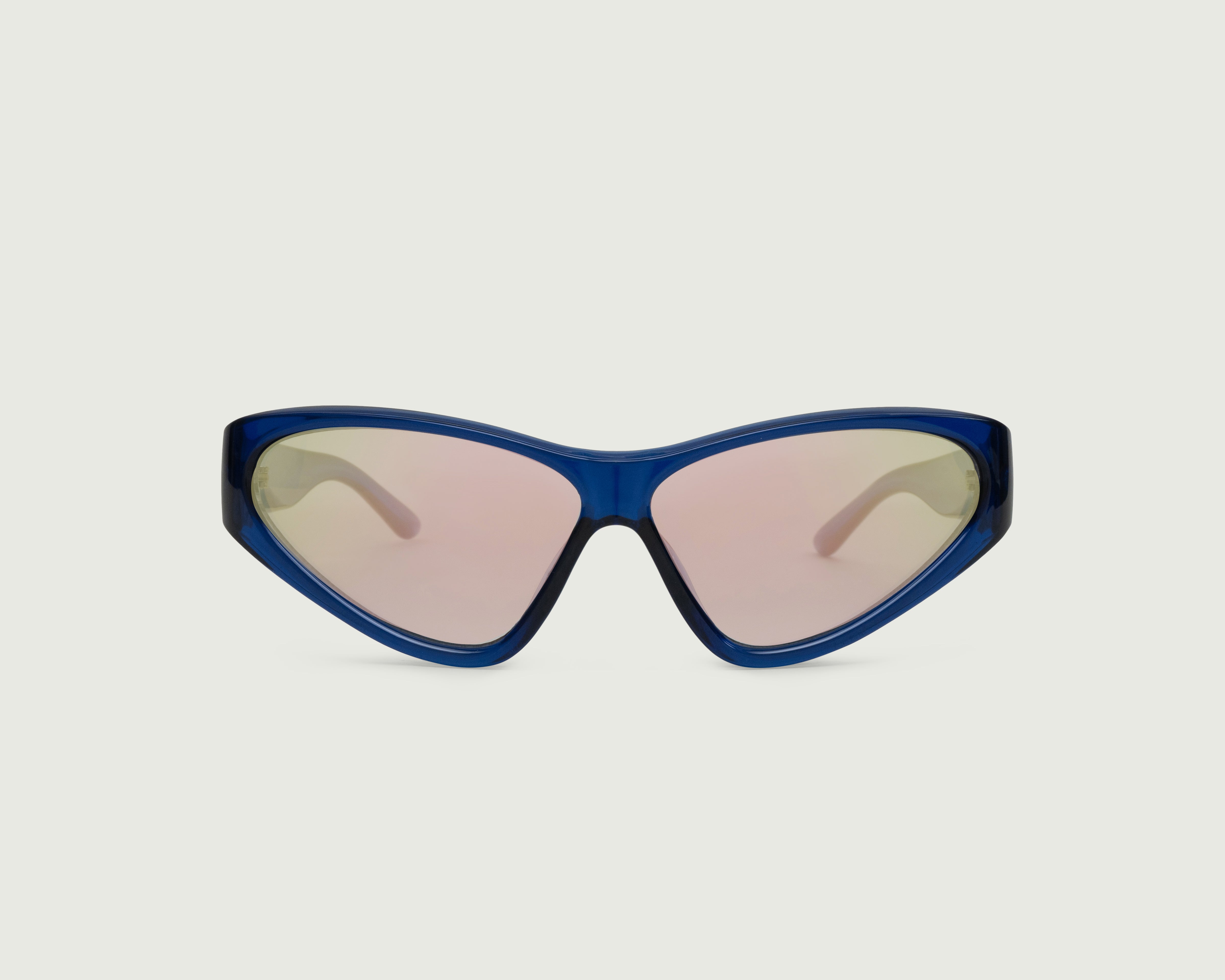 Krypton::Zoe Sunglasses cateye blue recycled polyester front