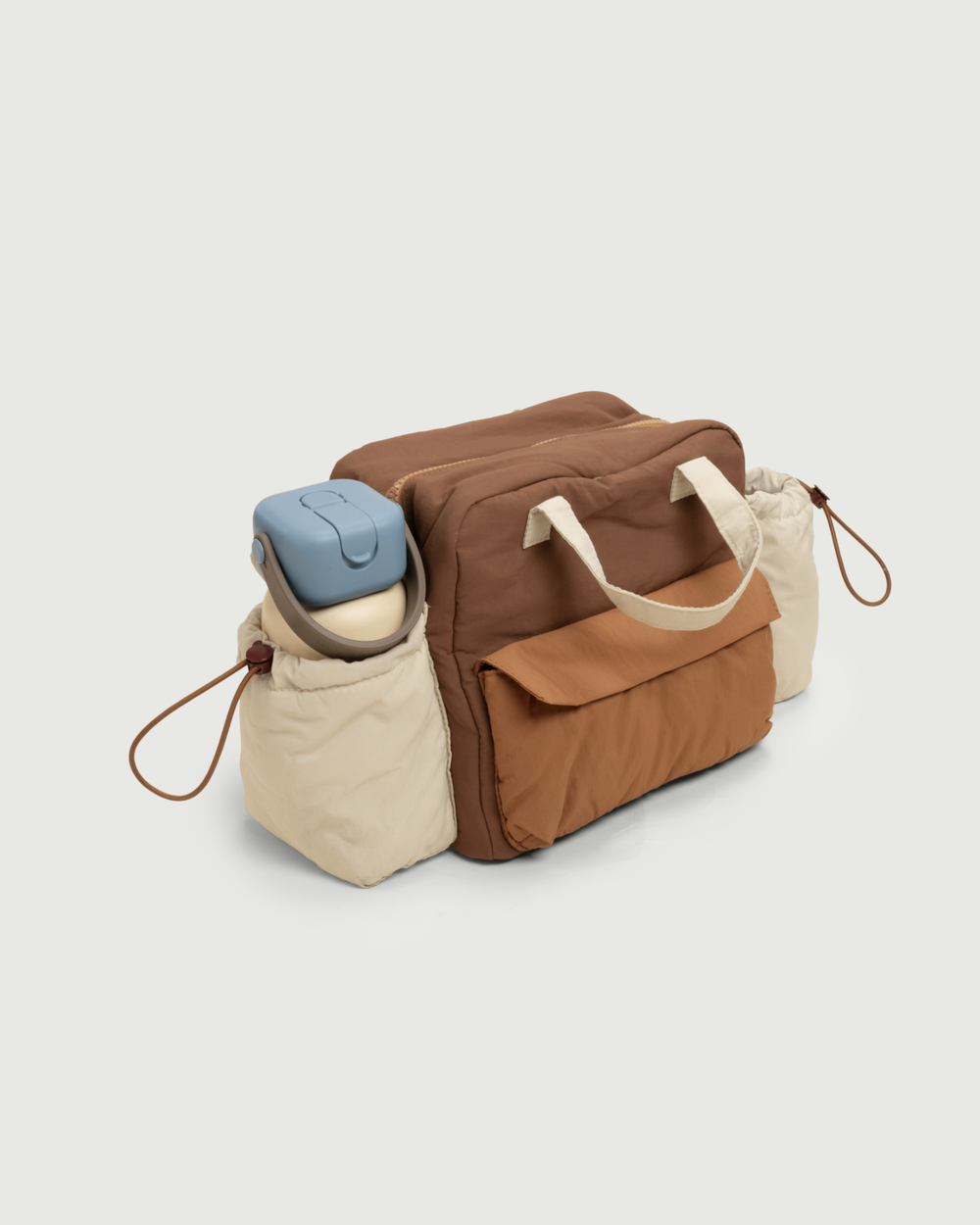 Latte::Lunch Pack bag brown  top