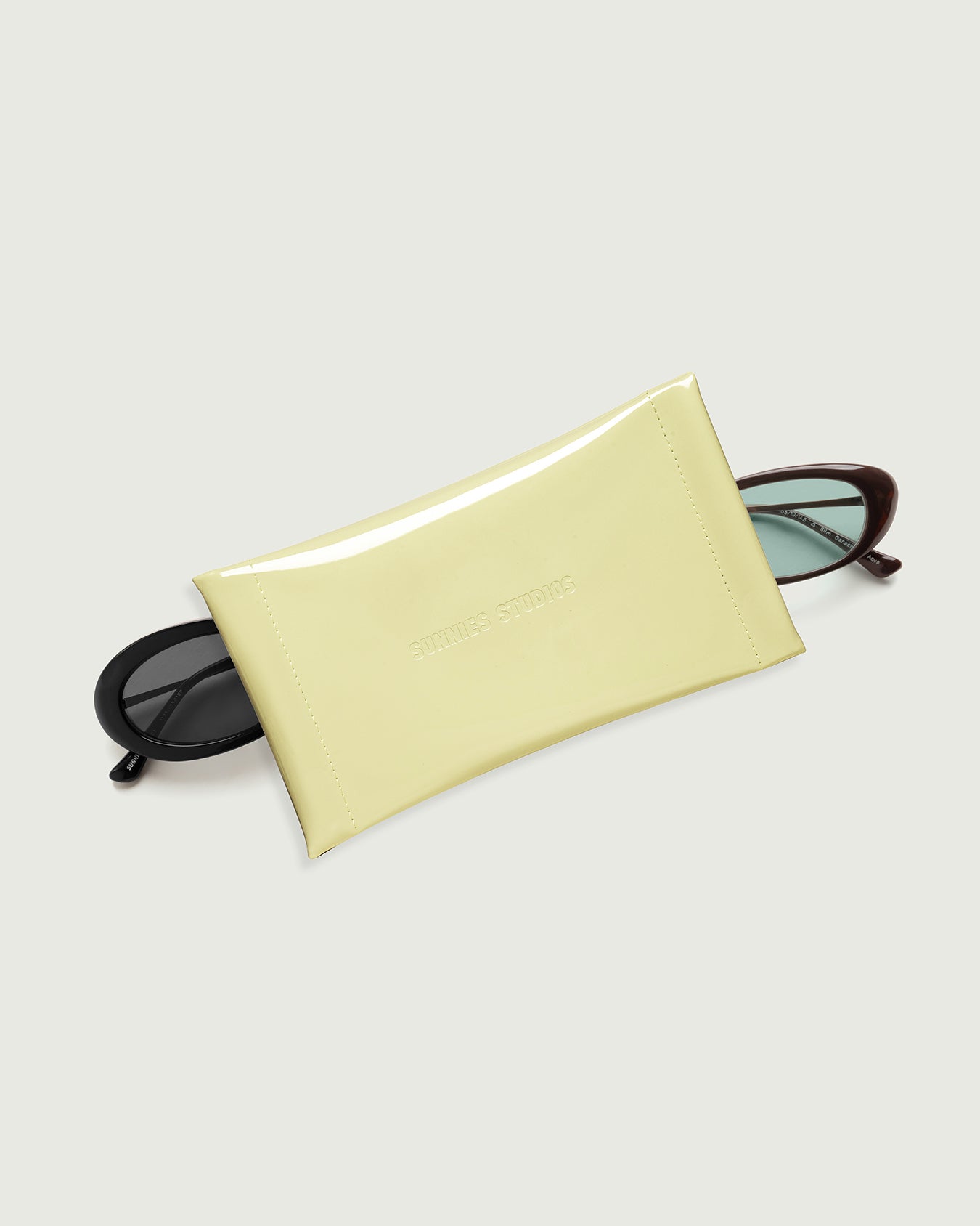 duo sac Eyewear case yellow