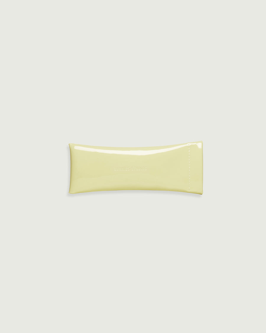 Slim Sac Eyewear case yellow  front