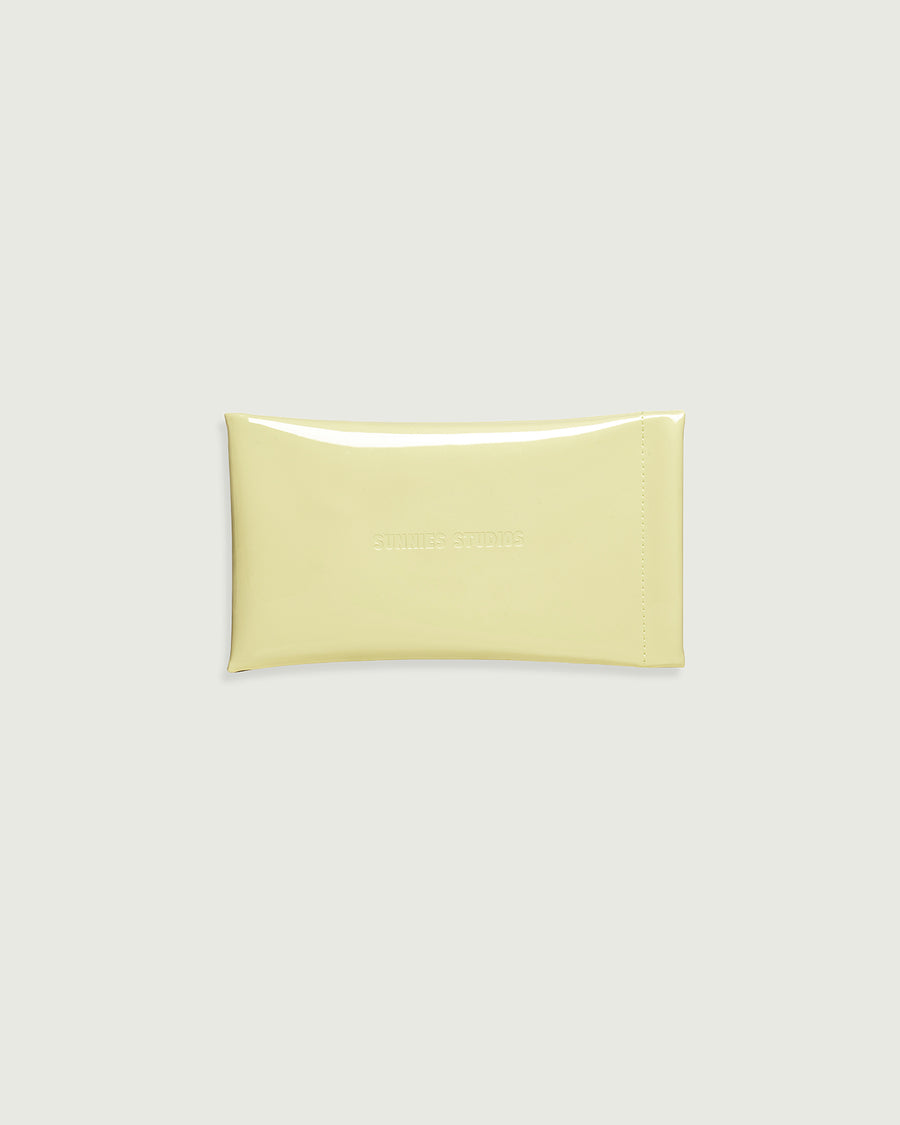 Soft Sac Eyewear case yellow  front