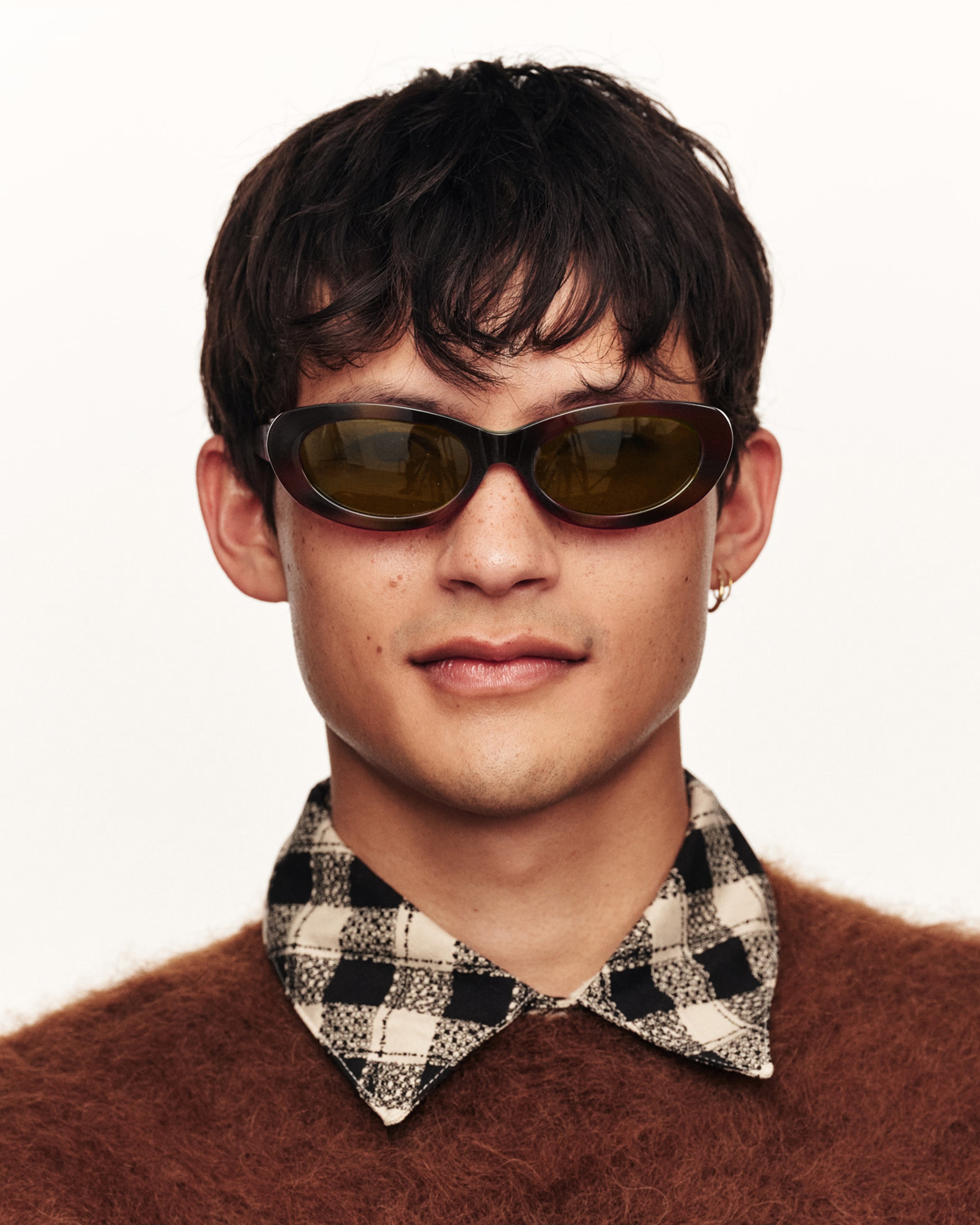 men Dakota Sunglasses cateye tort acetate