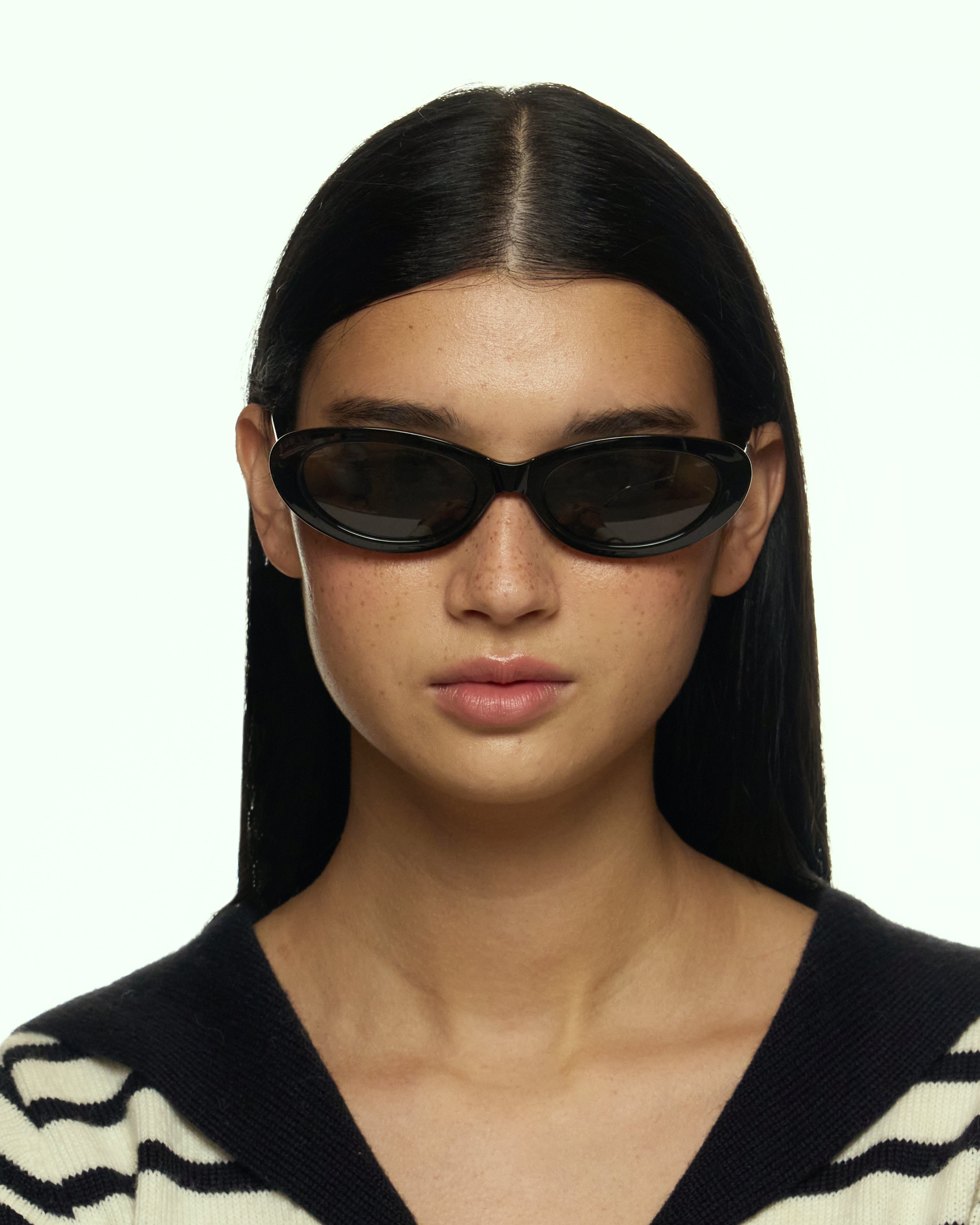 women Dakota Sunglasses cateye Black recycled polyester