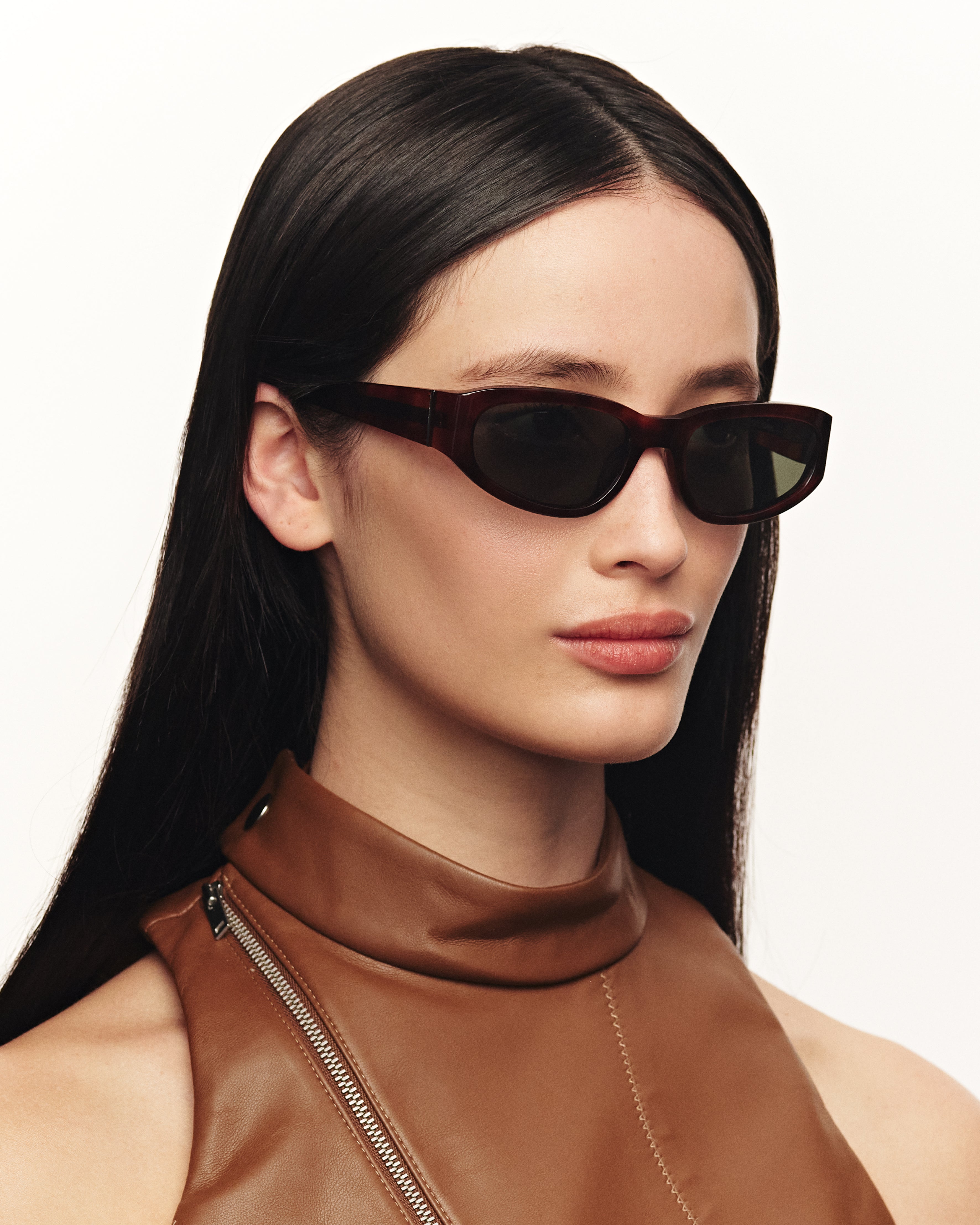 women June Sunglasses cateye tort acetate