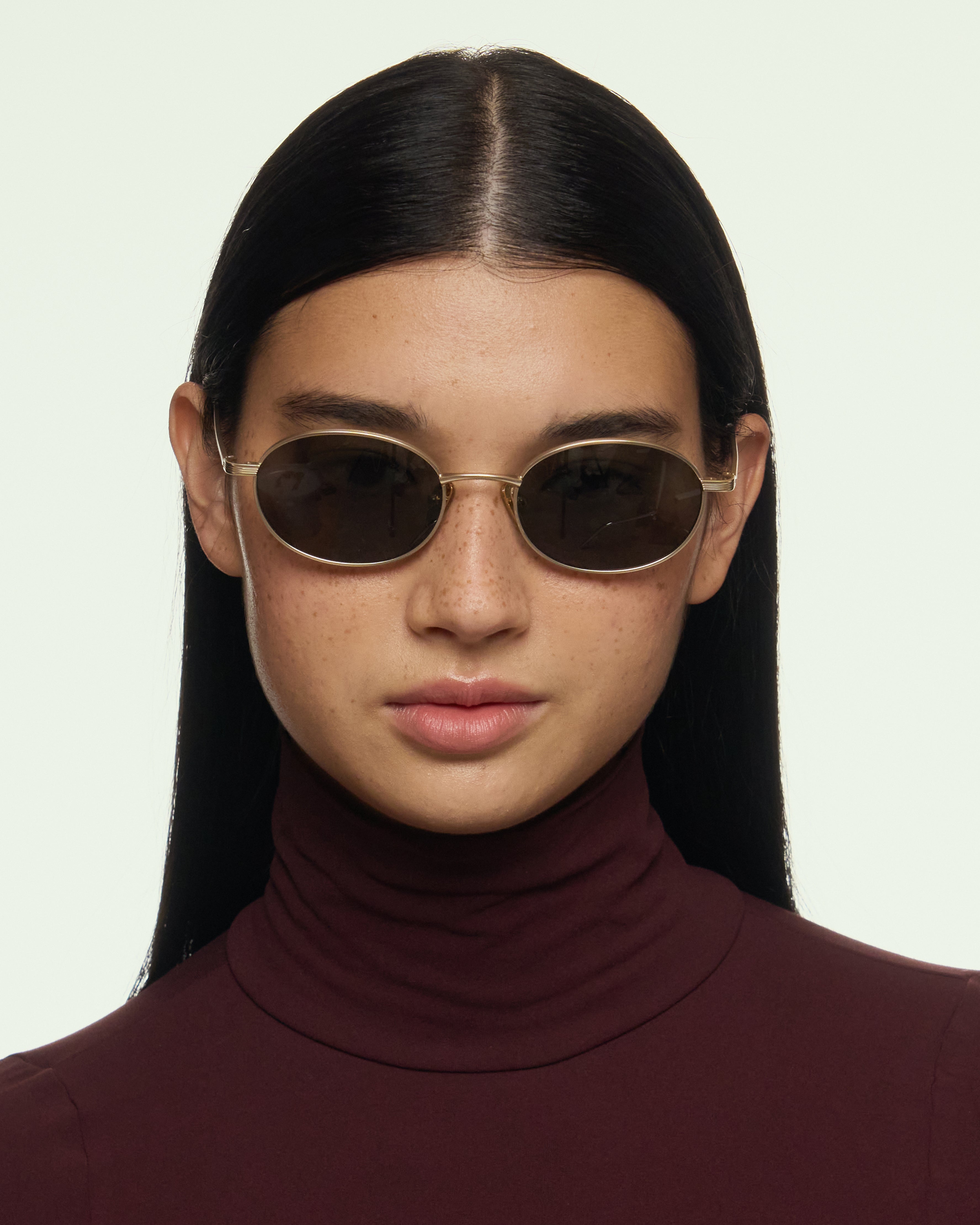 women Sloane Sunglasses pilot Gold metal