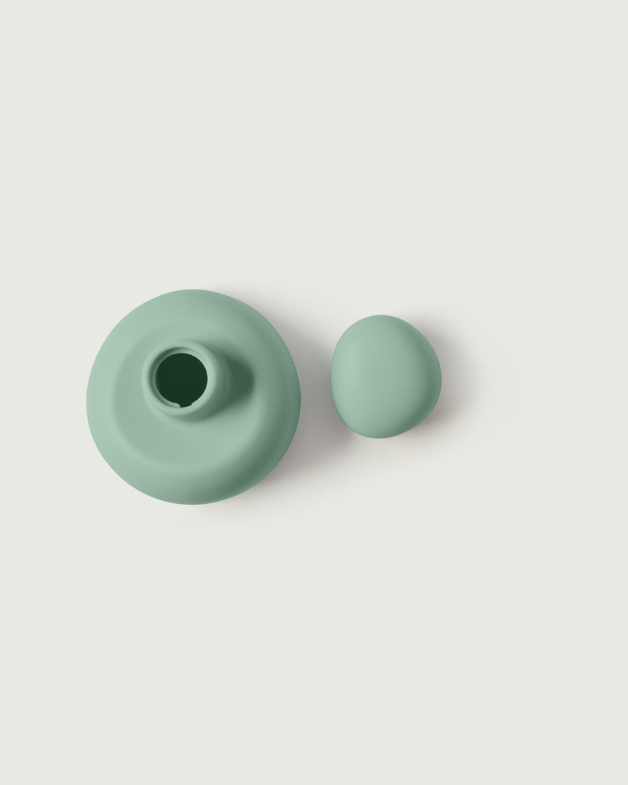 Bubble Cap green open