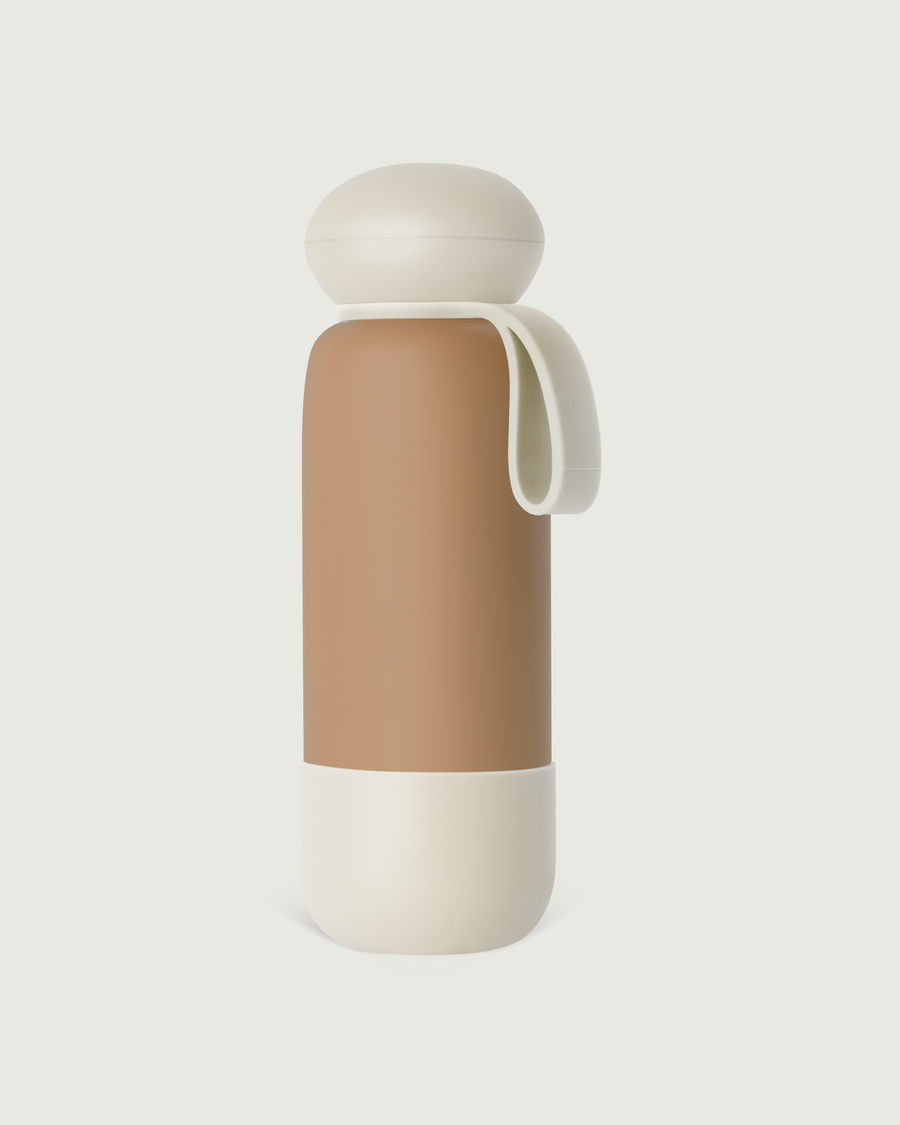 Flask  Tumbler Bottle brown  front