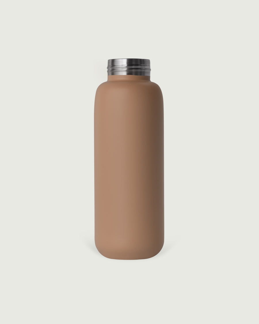 Flask  Tumbler Bottle brown  front