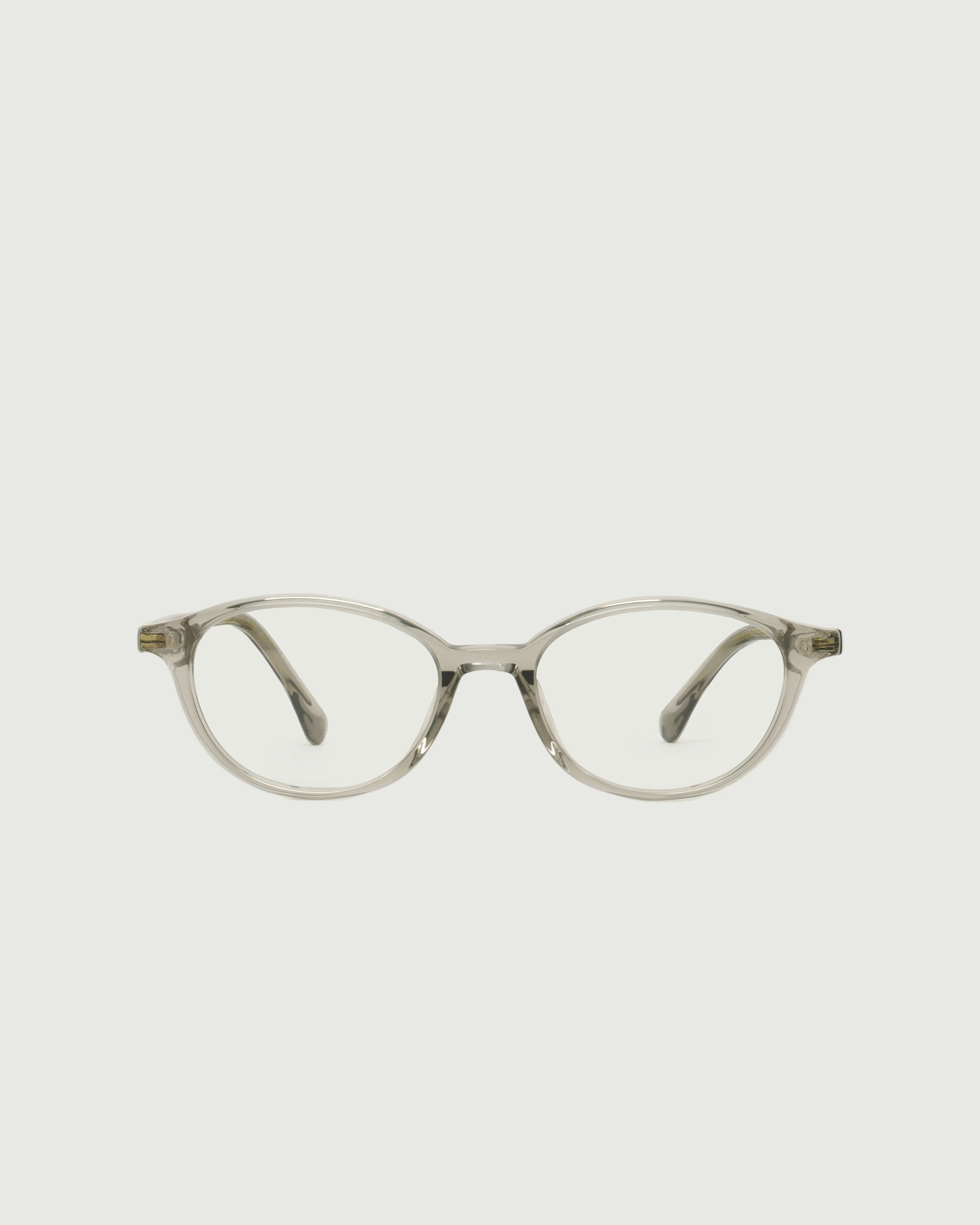 Mist::Millhouse Eyeglasses round Gray acetate front