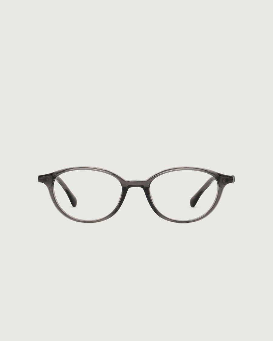 Millhouse Eyeglasses round Black acetate front