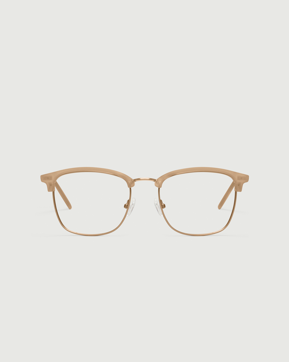 Soybean::Nash Eyeglasses rectangle brown plastic front