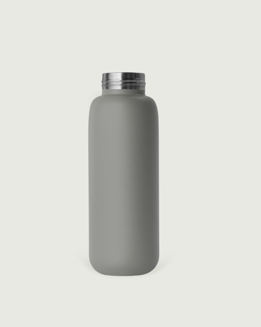 Flask  Tumbler Bottle gray  front