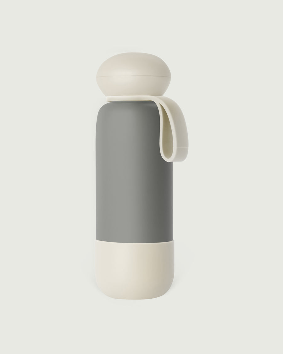 Flask  Tumbler Bottle gray  front