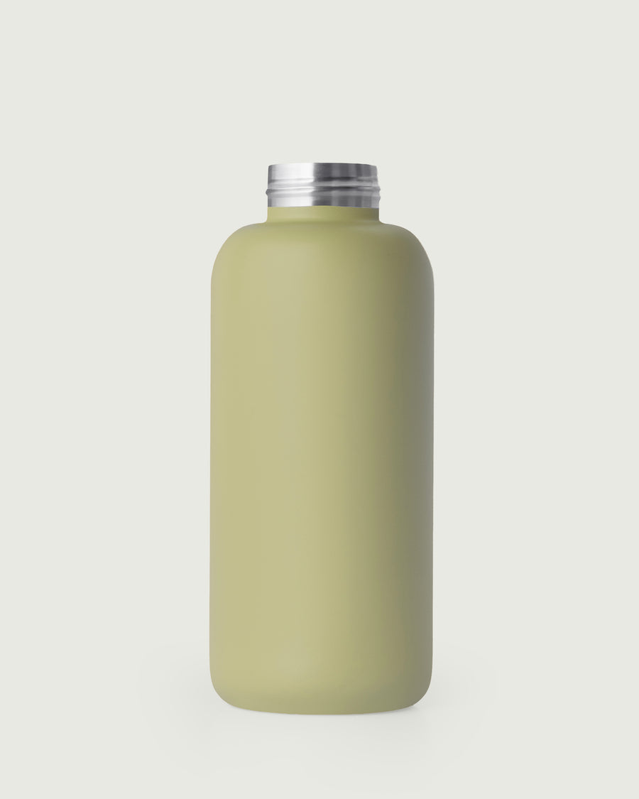 40oz Bottle Sunnies Flask Tumbler green front