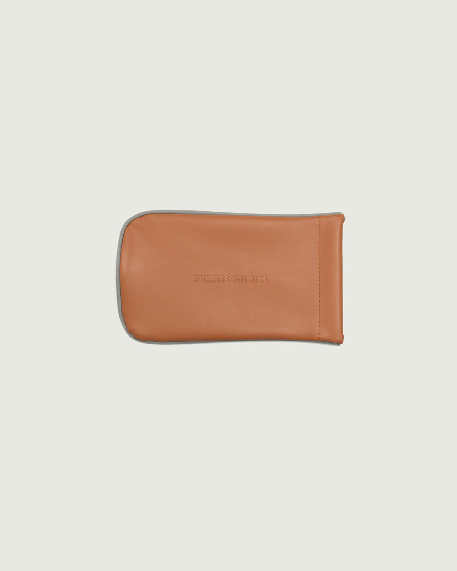 Two Tone Sac Eyewear case orange  front
