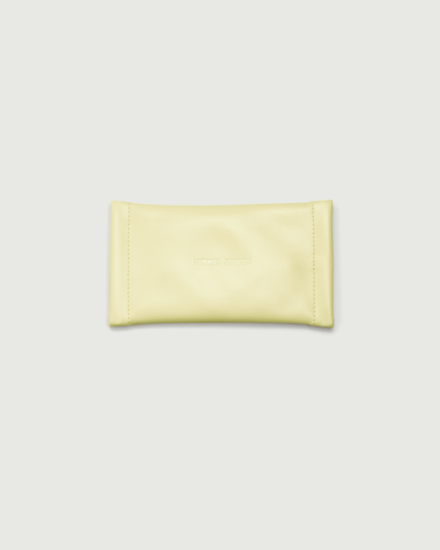 Duo Sac Eyewear case Yellow  front