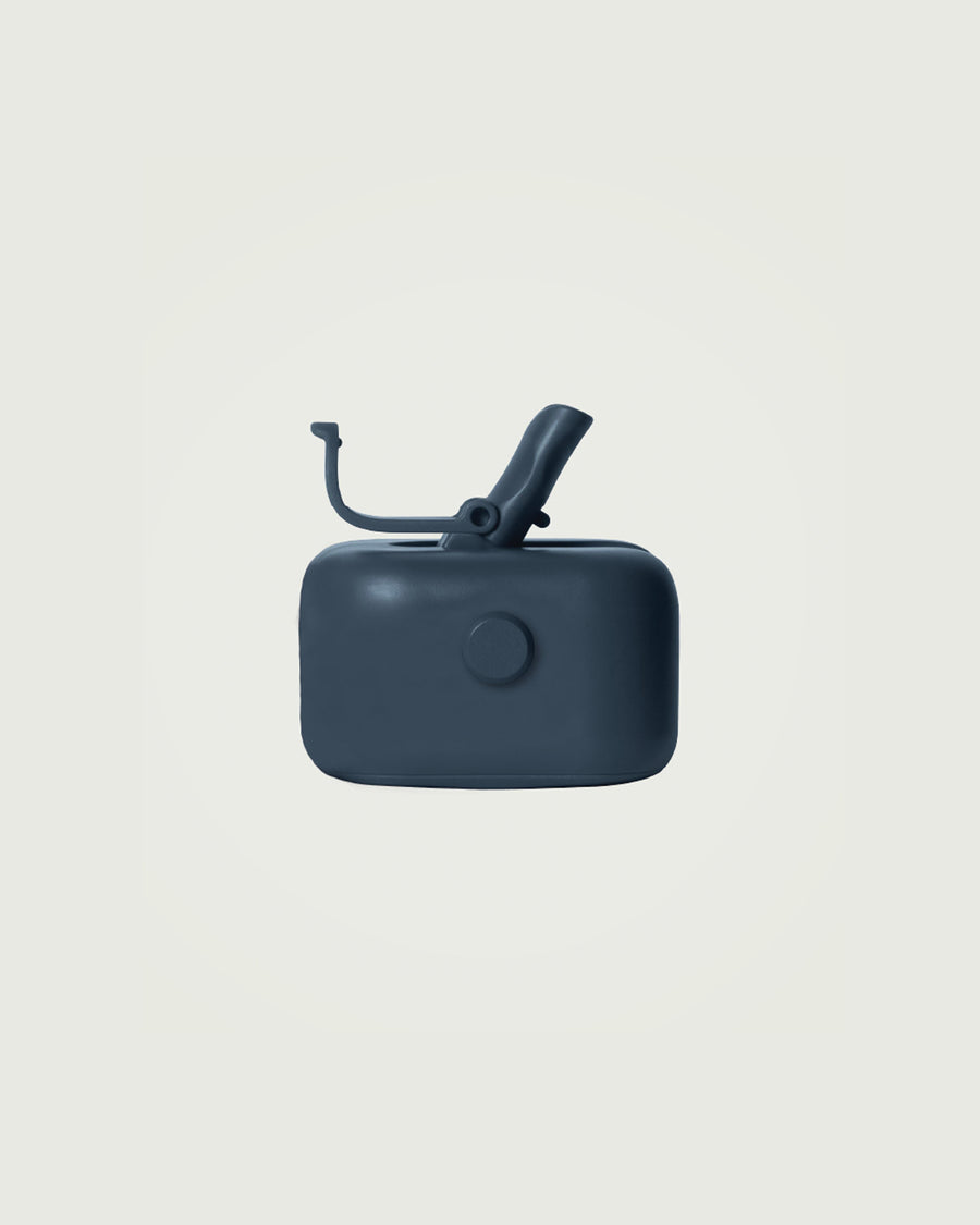 Sunnies Flask  robo cap blue front
