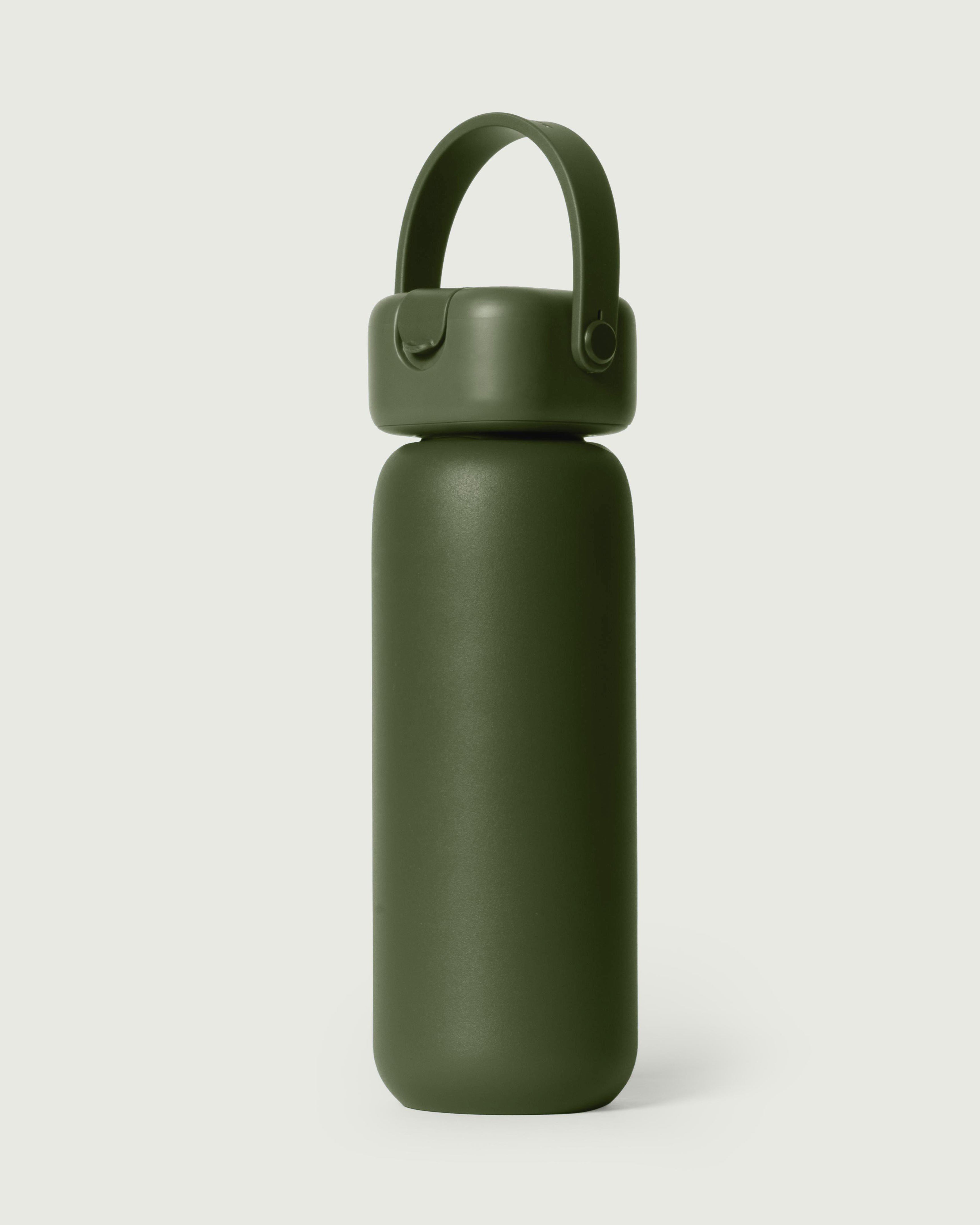 Olive-32oz::Robo Bundle Tumbler green  front