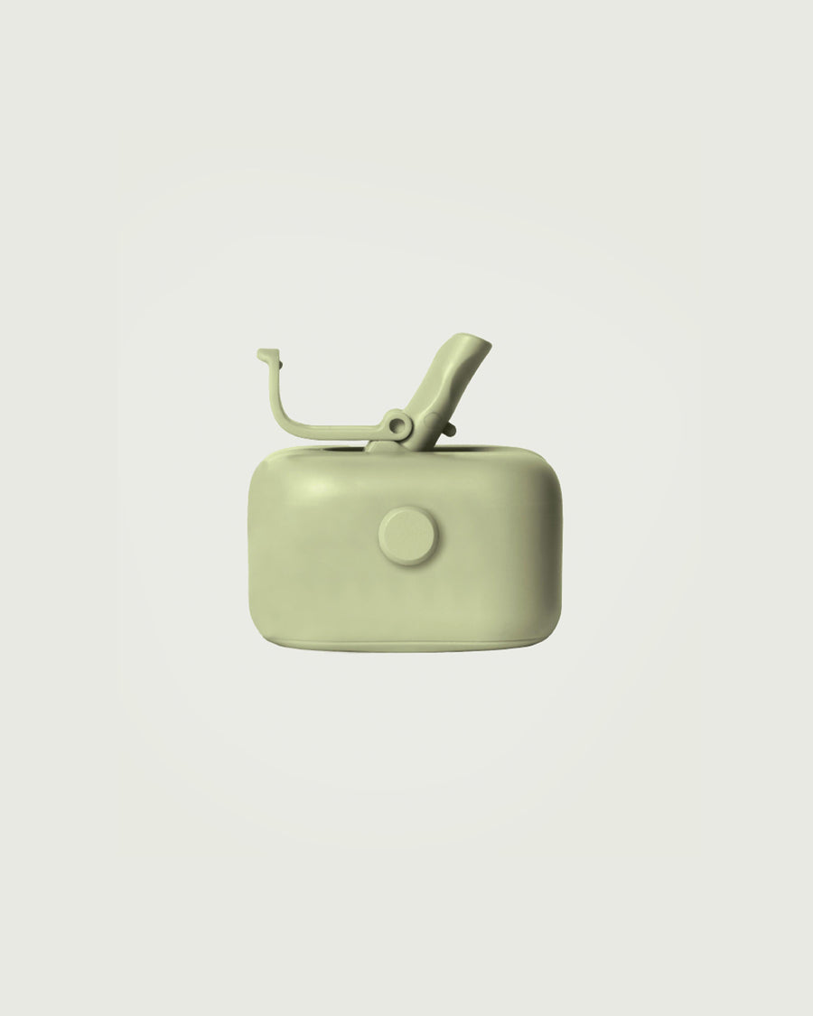 Sunnies Flask  robo cap green front