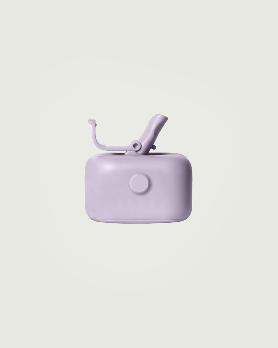 Sunnies Flask  robo cap purple front