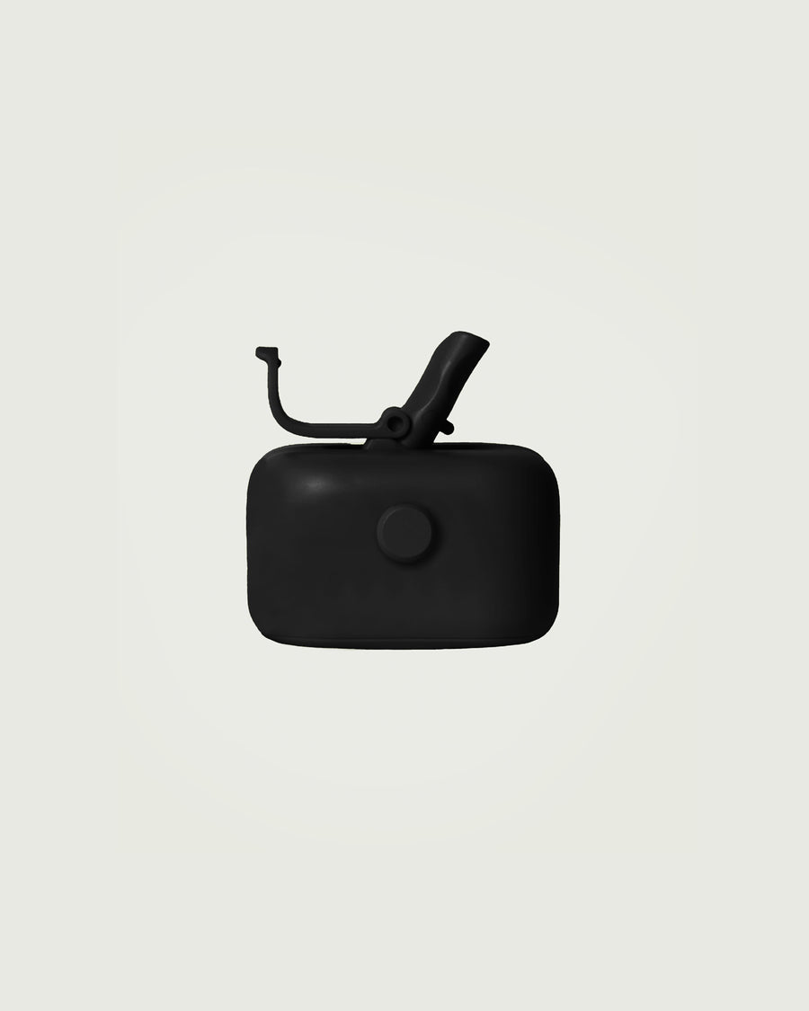 Sunnies Flask  robo cap black front