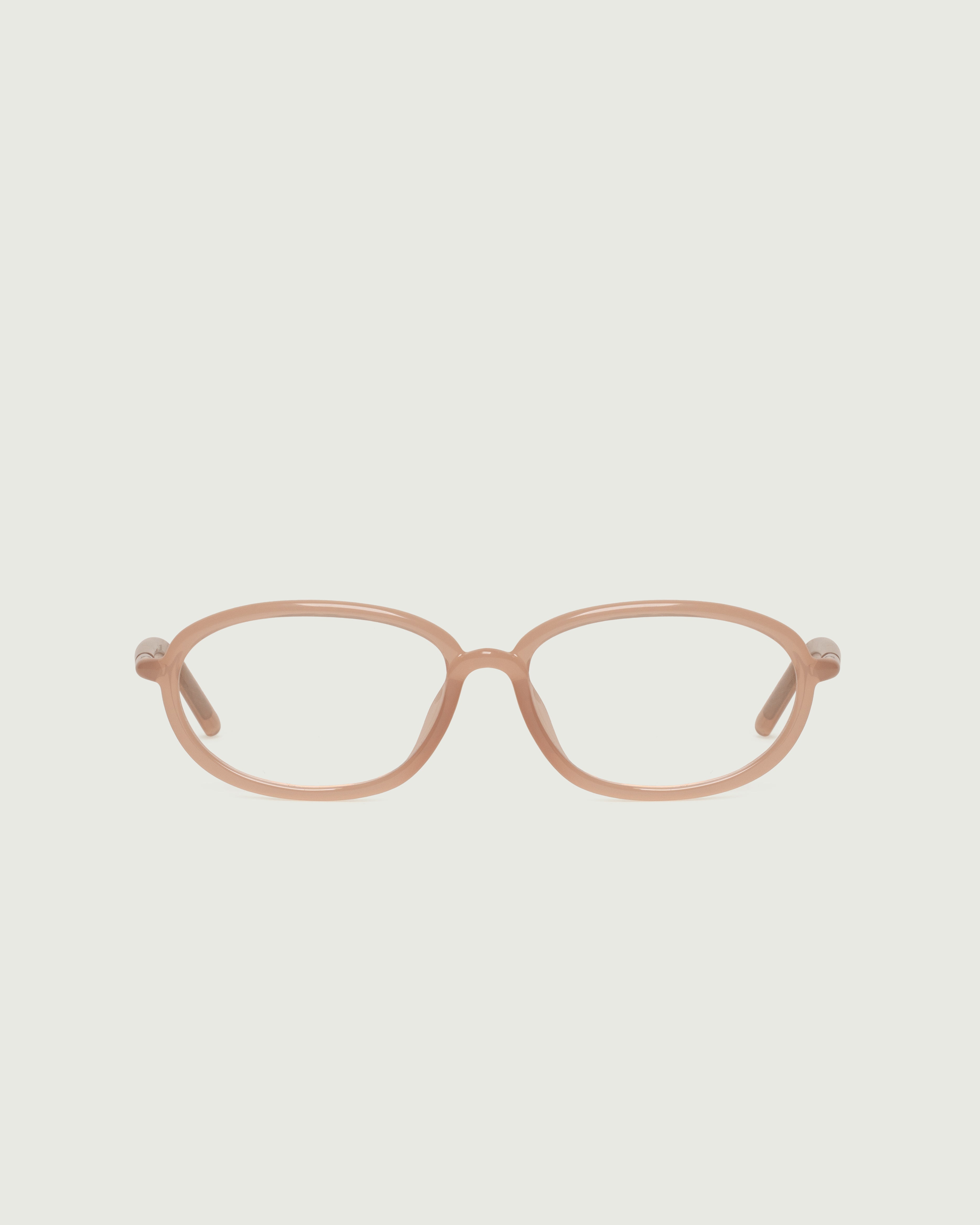 Rosewater::Arden Eyeglasses oval Pink castor seed front