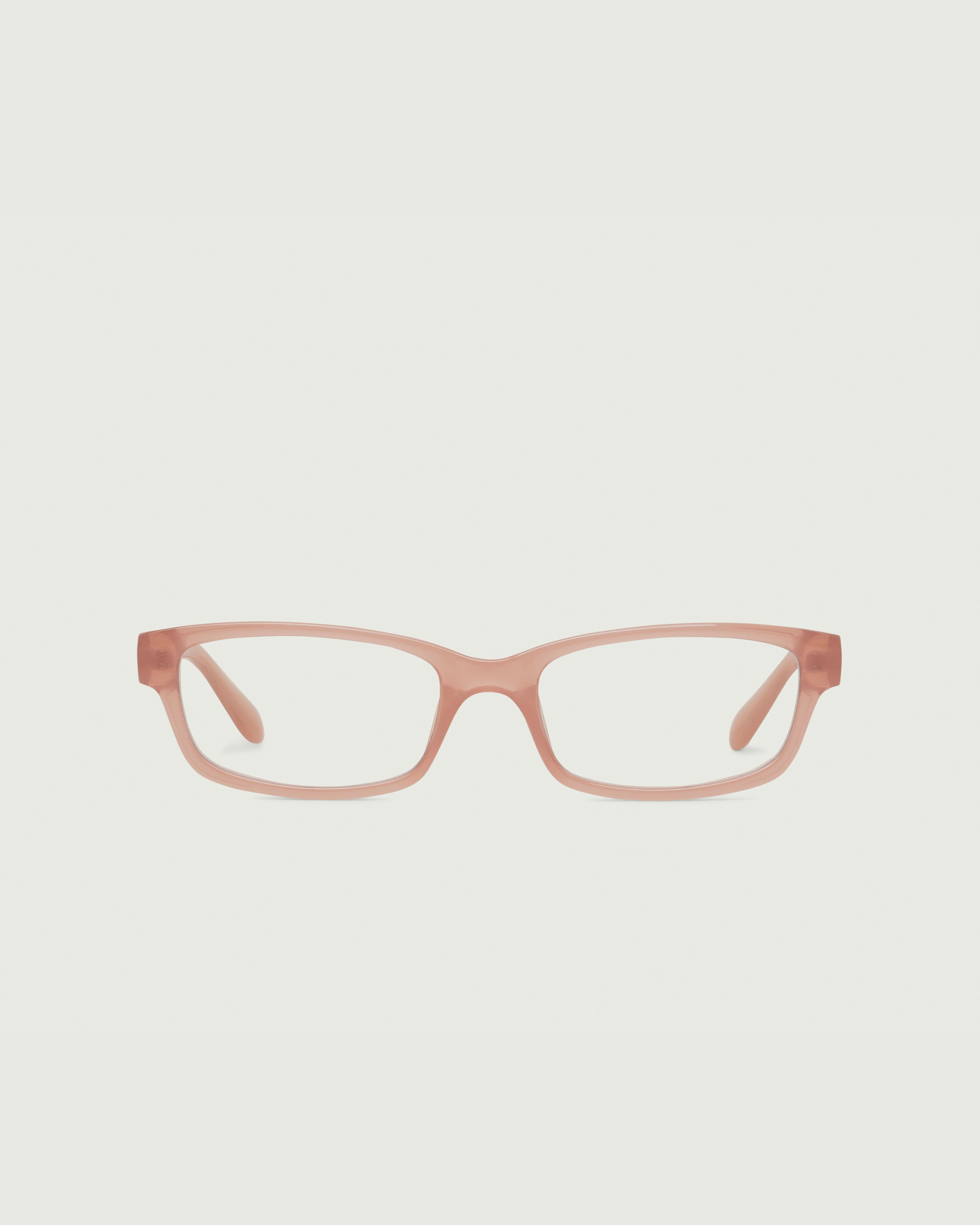 Rosewater::Han Eyeglasses rectangle Pink recycled polyester front