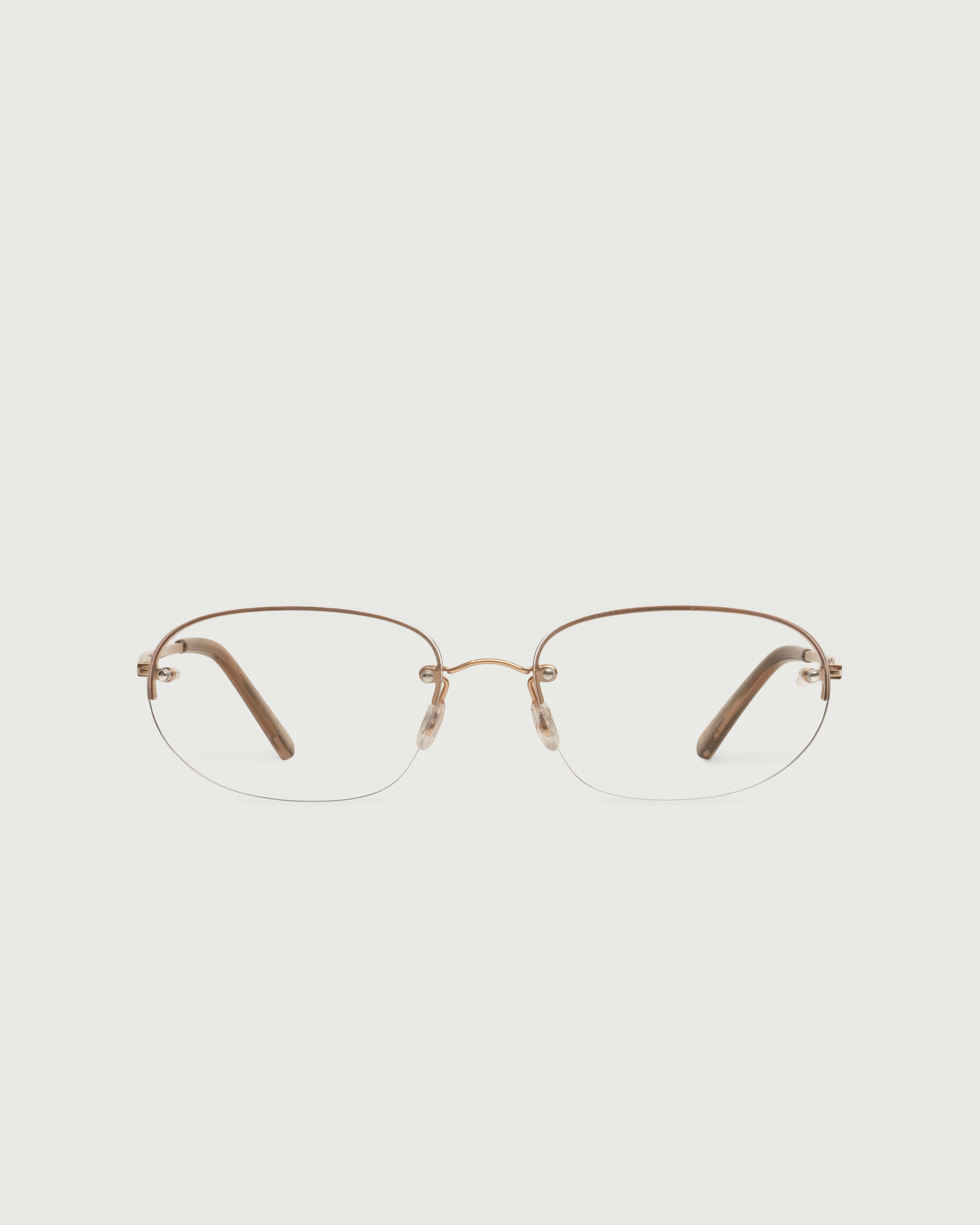 Sandstone::Lori Eyeglasses oval brown  front