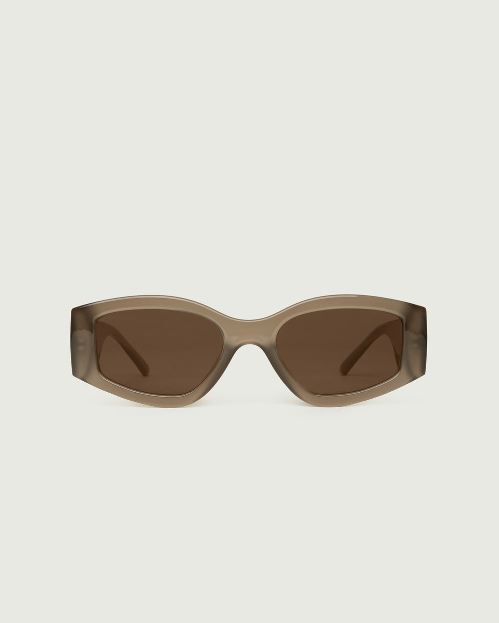 Shale::Nori Sunglasses cateye gray recycled polyester front