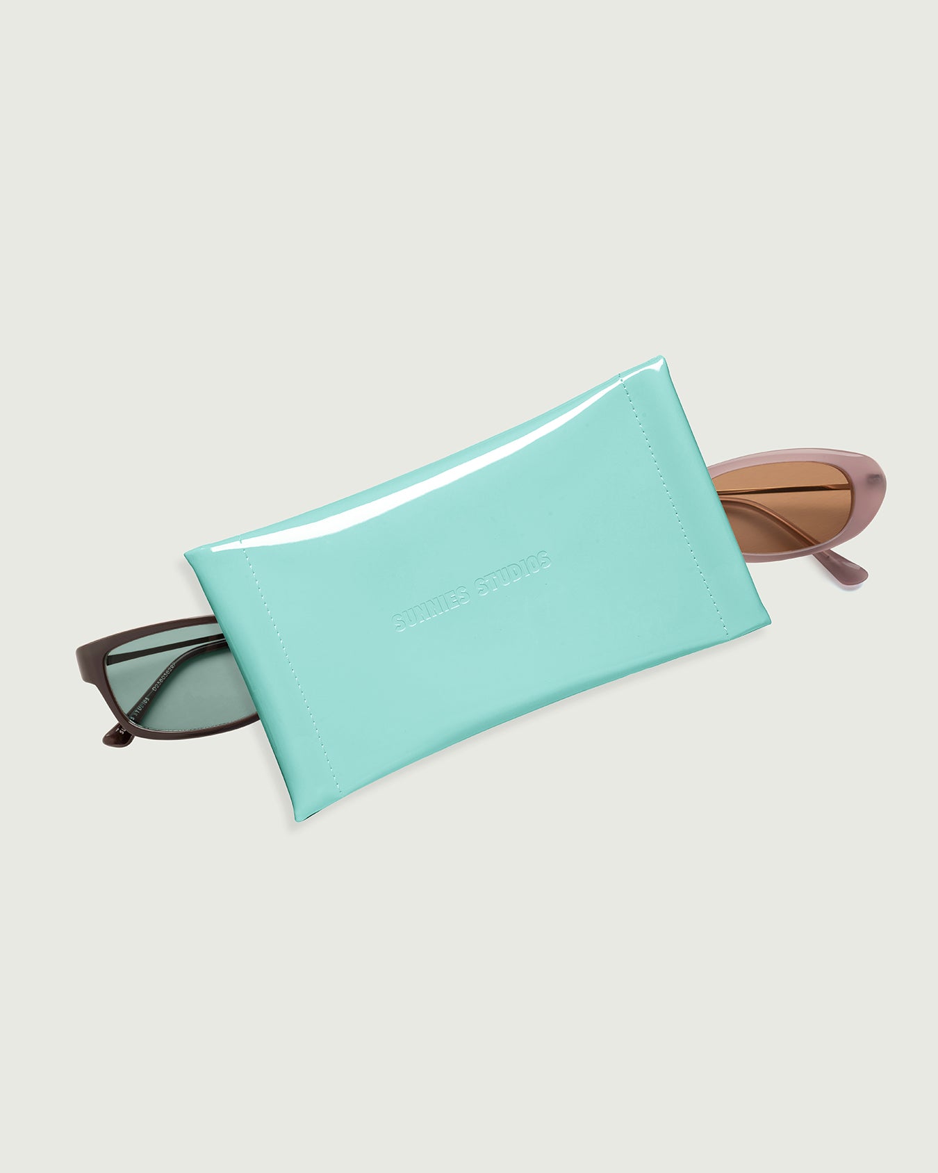 duo sac Eyewear case blue